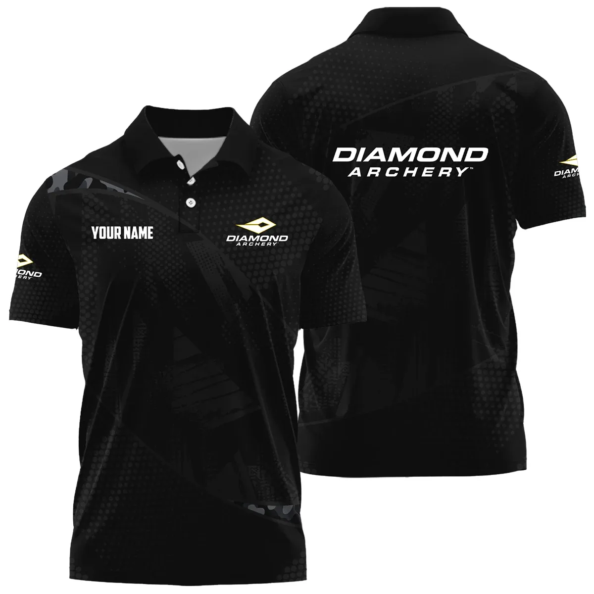 Diamond Archery Exclusive Logo Polo Shirt OUHUPLTS081512DRZ – Diamond Archery Polo Shirt