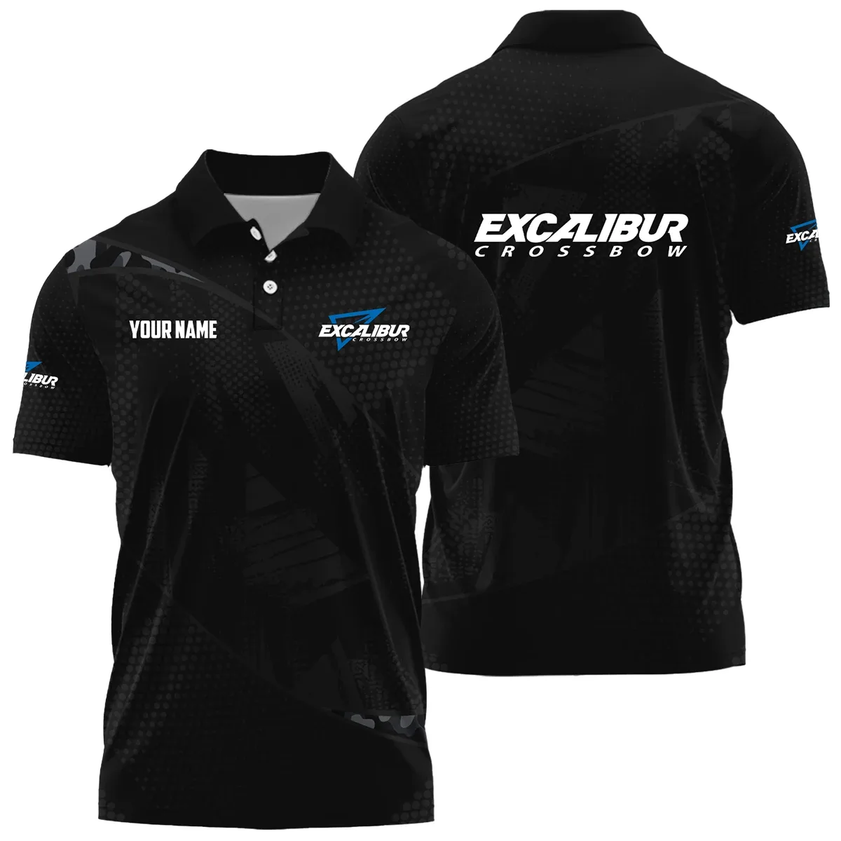 Excalibur Crossbow Exclusive Logo Polo Shirt OUHUPLTS081512ECZ – Excalibur Crossbow Polo Shirt