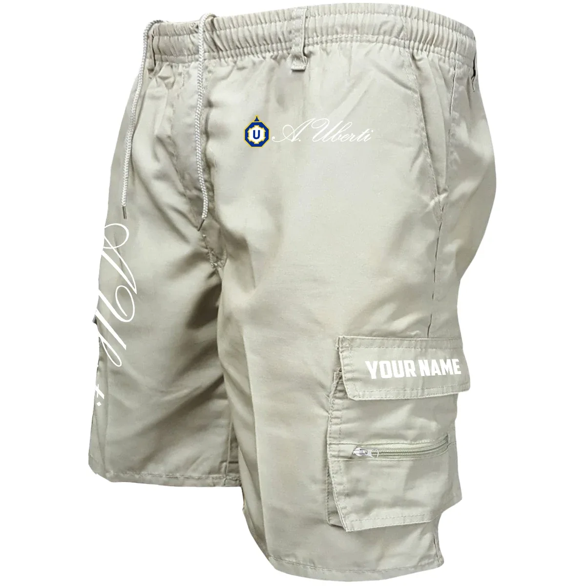 A.Uberti Exclusive Logo Workwear Casual Shorts OUHUWCS0815AUZ – A.Uberti Shorts