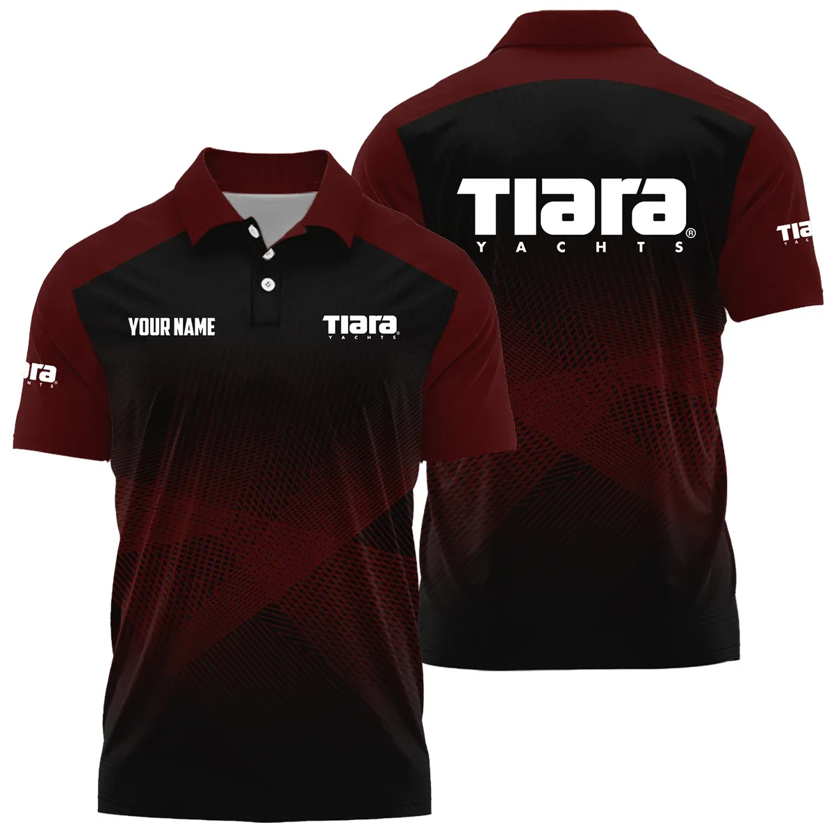 Tiara Yachts Exclusive Logo Polo Shirt TTFSPLTS081902TYZ – Tiara Yachts Polo Shirt