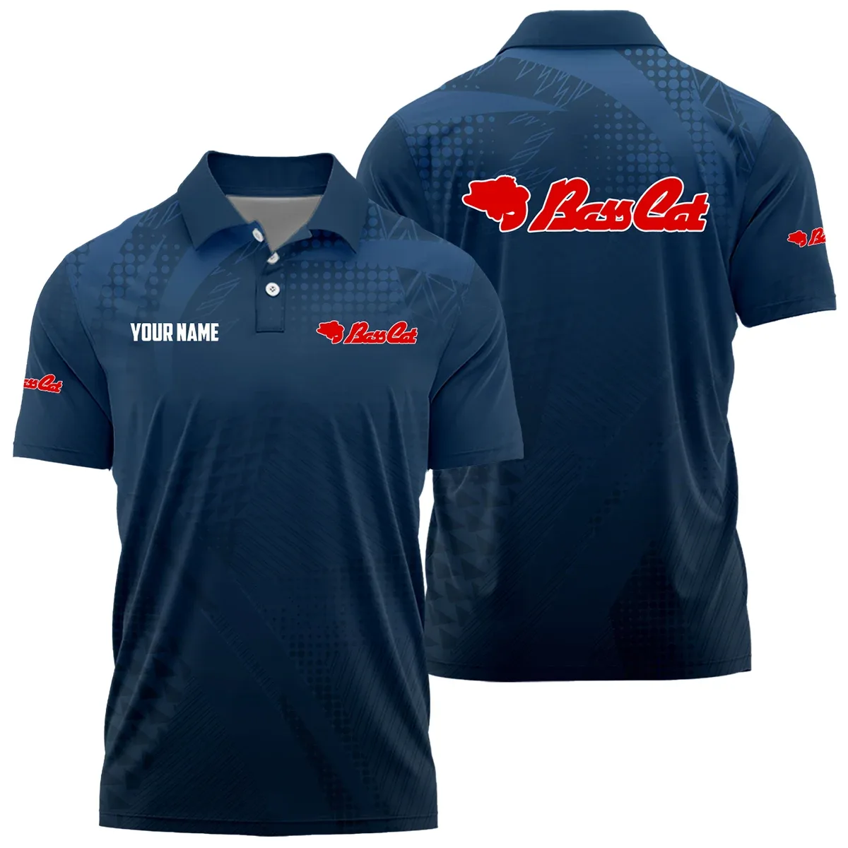 Bass Cat Exclusive Logo Polo Shirt TTFSPLTS081907BCZ – Bass Cat Polo Shirt