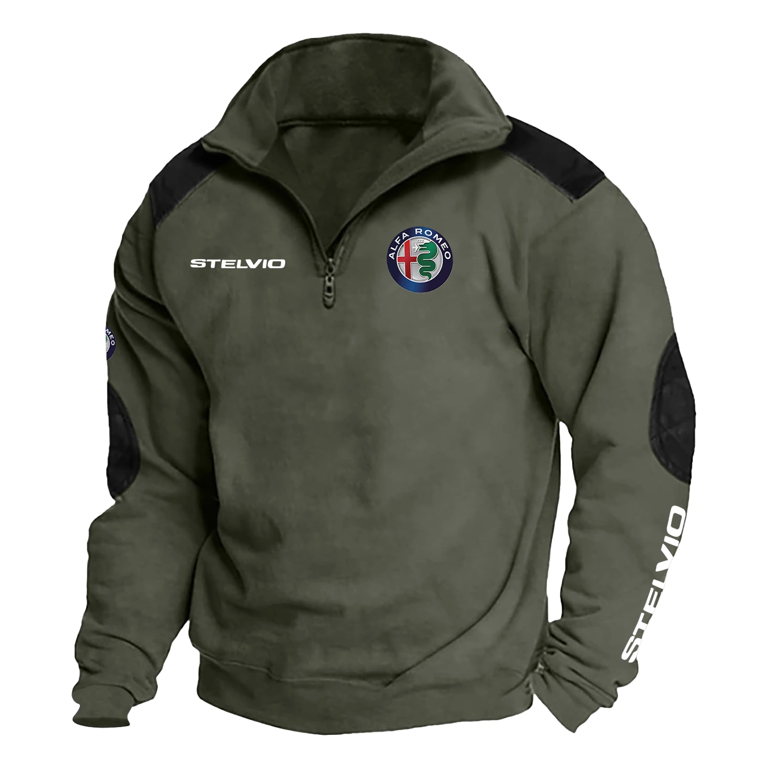 Alfa Romeo Stelvio Exclusive Logo Tactical Quarter-Zip Sweatshirt HTSCSAFSTE – Alfa Romeo Stelvio Sweatshirt Alfa Romeo Stelvio Exclusive Logo Tactical Quarter-Zip Sweatshirt HTSCSAFSTE – Alfa Romeo Stelvio Sweatshirt