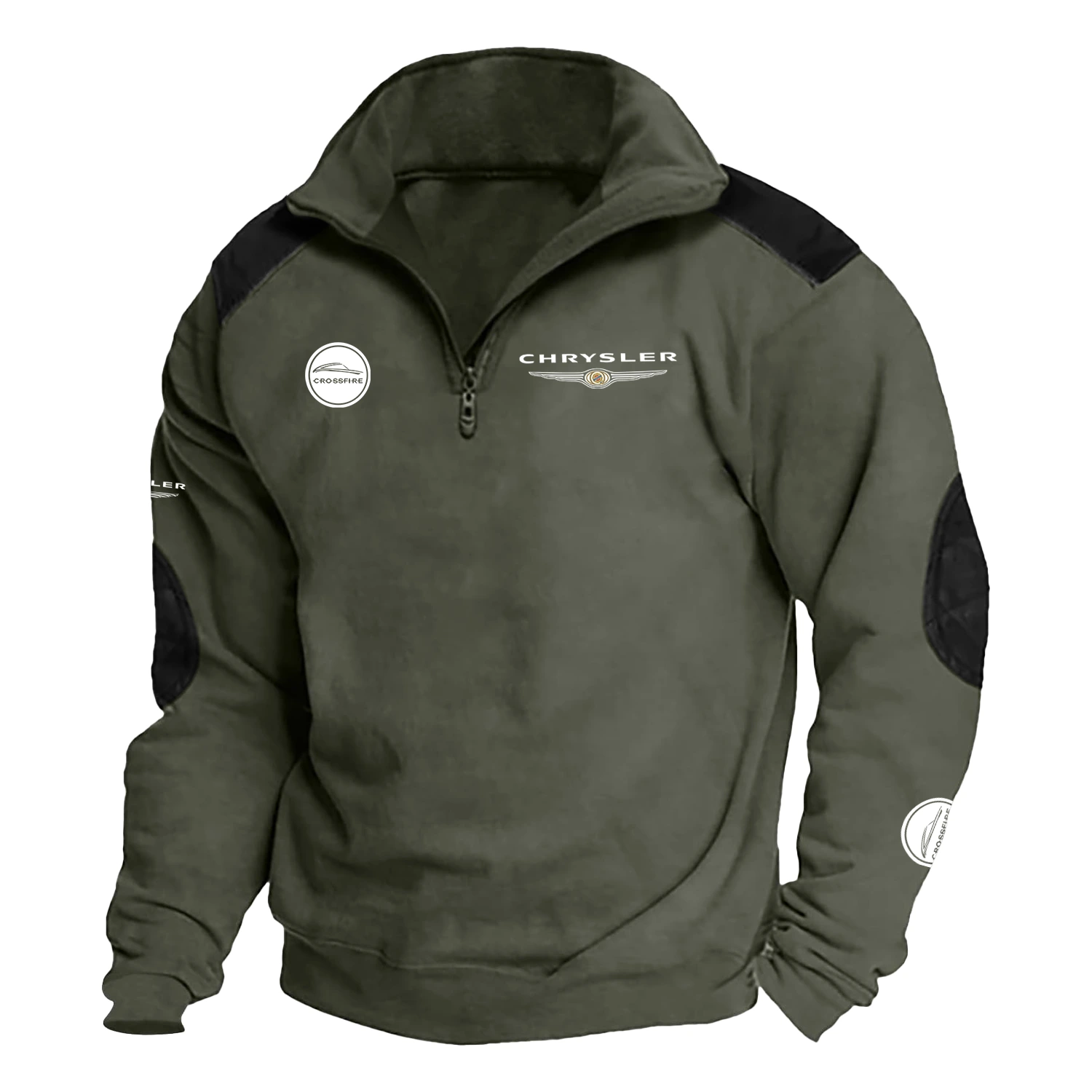Chrysler Crossfire Exclusive Logo Tactical Quarter-Zip Sweatshirt HTSCSCSCRO – Chrysler Crossfire Sweatshirt Chrysler Crossfire Exclusive Logo Tactical Quarter-Zip Sweatshirt HTSCSCSCRO – Chrysler Crossfire Sweatshirt