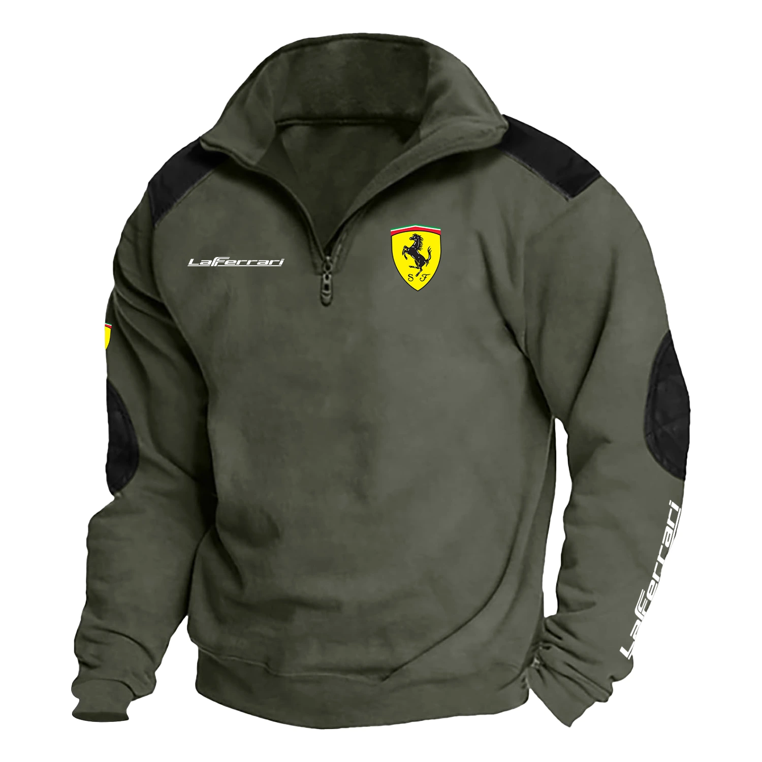 LaFerrari  Exclusive Logo Tactical Quarter-Zip Sweatshirt HTSCSFILAF – LaFerrari  Sweatshirt