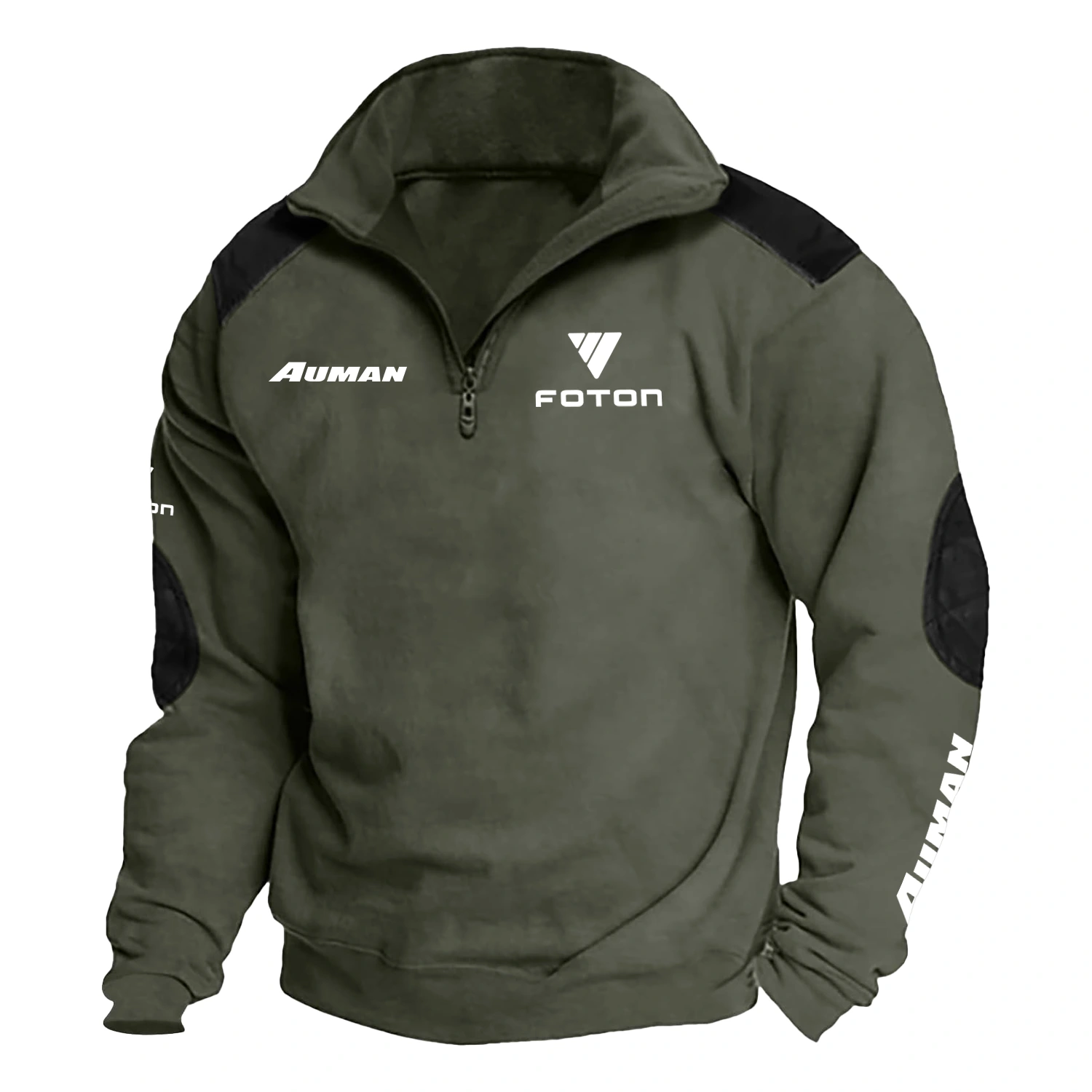 Foton Auman   Exclusive Logo Tactical Quarter-Zip Sweatshirt HTSCSFOMAN – Foton Auman   Sweatshirt
