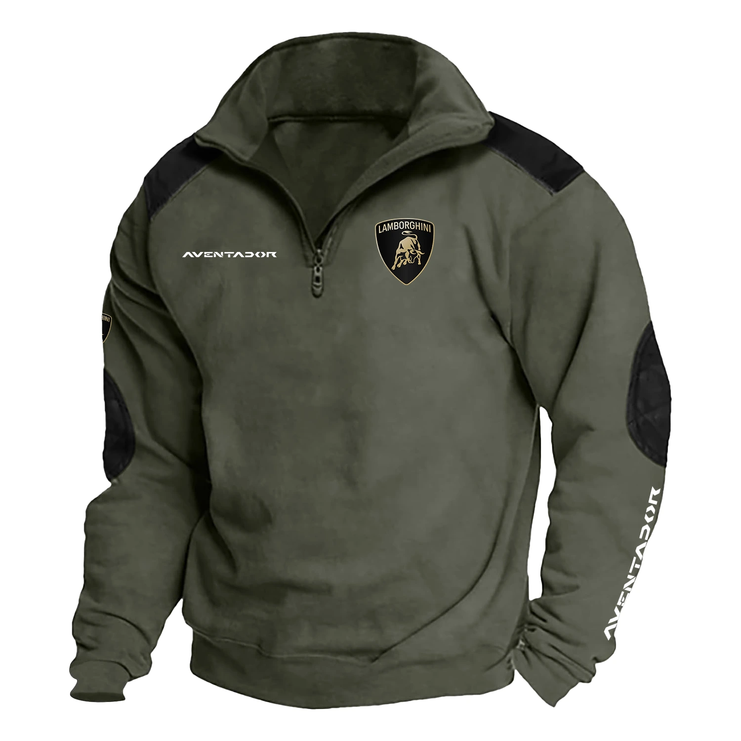 Lamborghini Aventador   Exclusive Logo Tactical Quarter-Zip Sweatshirt HTSCSLBGAVE – Lamborghini Aventador   Sweatshirt