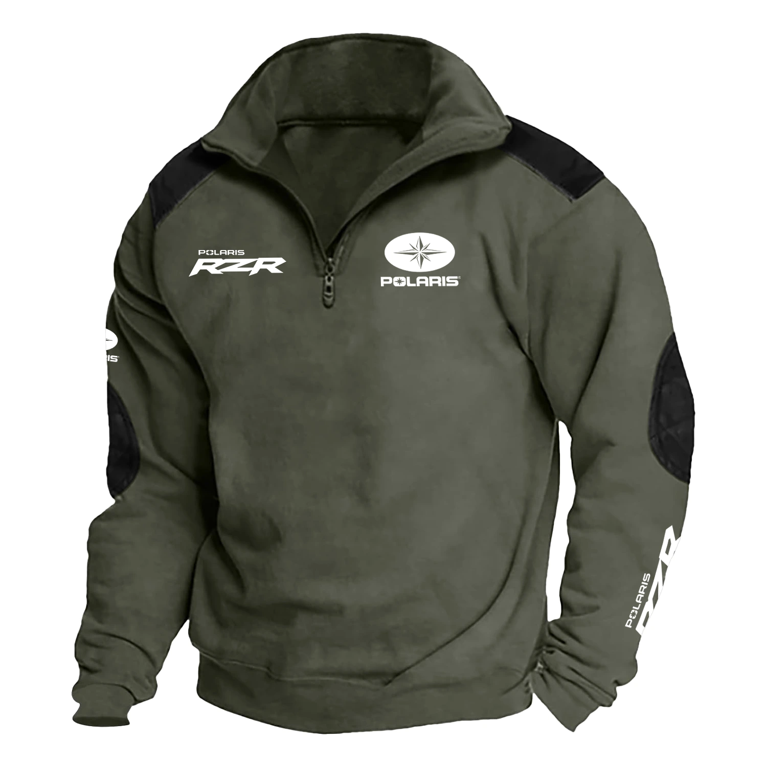 Polaris RZR   Exclusive Logo Tactical Quarter-Zip Sweatshirt HTSCSPLRZR – Polaris RZR   Sweatshirt