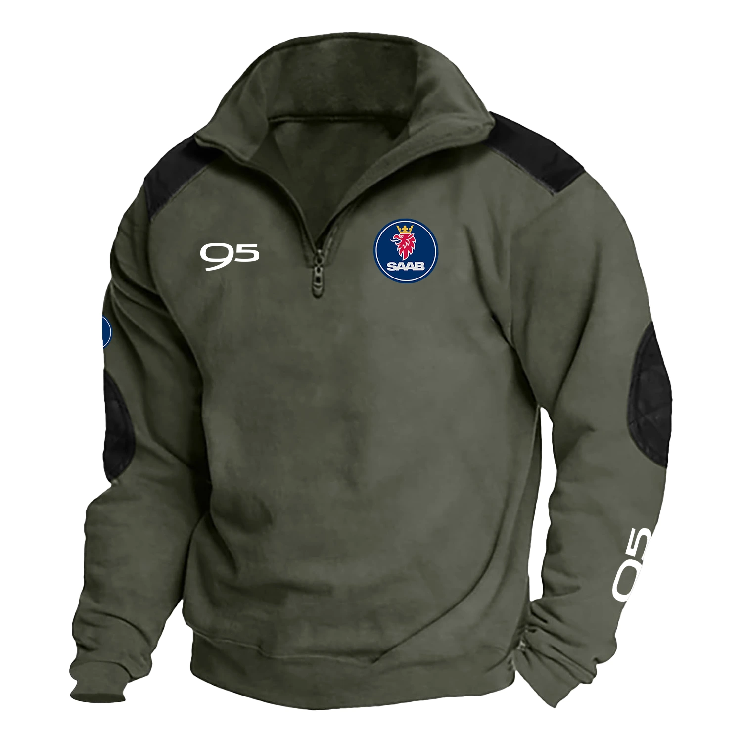 Saab 9-5   Exclusive Logo Tactical Quarter-Zip Sweatshirt HTSCSSB95 – Saab 9-5   Sweatshirt