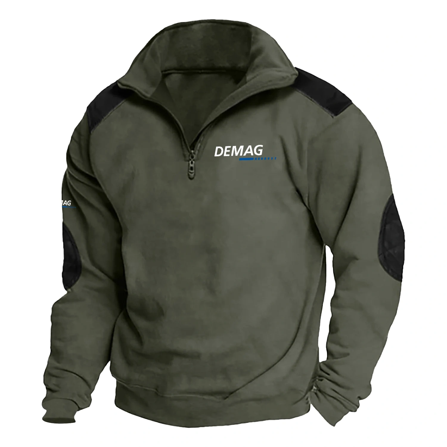 Demag Cranes Exclusive Logo Tactical Quarter-Zip Sweatshirt NBCRSCS1601DGZ – Demag Cranes Sweatshirt