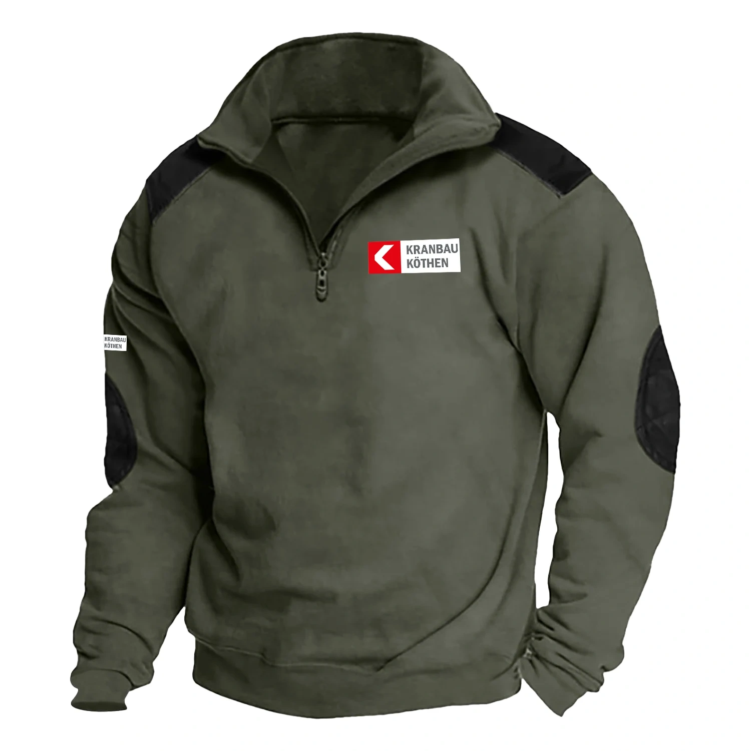 Kranbau Köthen Exclusive Logo Tactical Quarter-Zip Sweatshirt NBCRSCS1601KKZ – Kranbau Köthen Sweatshirt Kranbau Köthen Exclusive Logo Tactical Quarter-Zip Sweatshirt NBCRSCS1601KKZ – Kranbau Köthen Sweatshirt