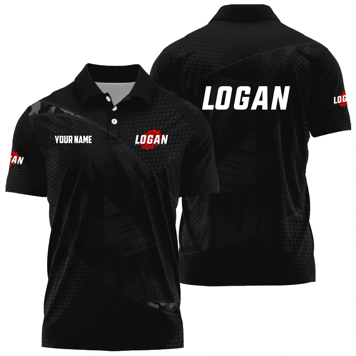 Logan Machine Company Exclusive Logo Polo Shirt NBSGPLTS090112LMZ – Logan Machine Company Polo Shirt