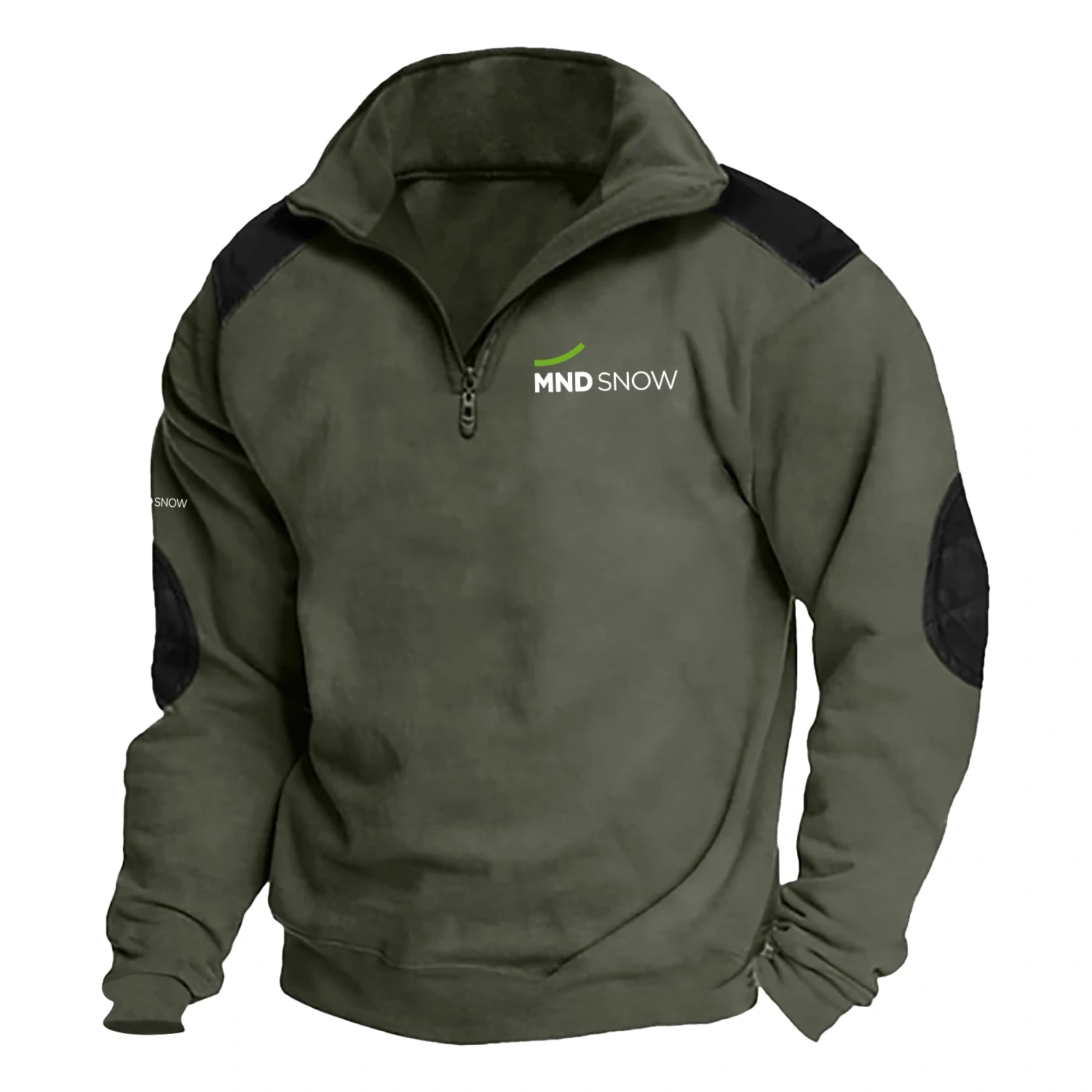 MND Group Exclusive Logo Tactical Quarter-Zip Sweatshirt NBSGSCS0901MNZ – MND Group Sweatshirt