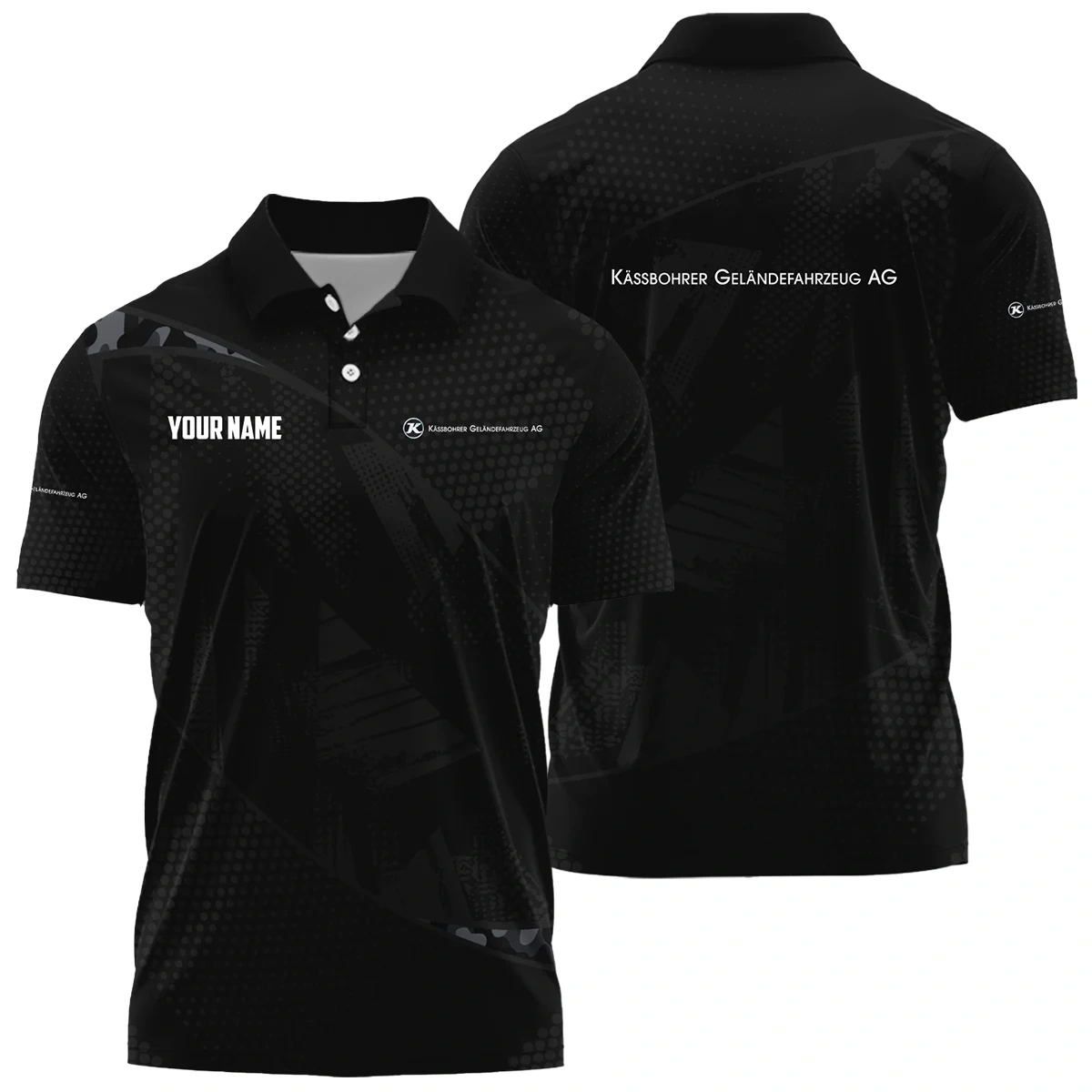 Kässbohrer Geländefahrzeug AG Exclusive Logo Polo Shirt NBTVPLTS100112KGZ – Kässbohrer Geländefahrzeug AG Polo Shirt