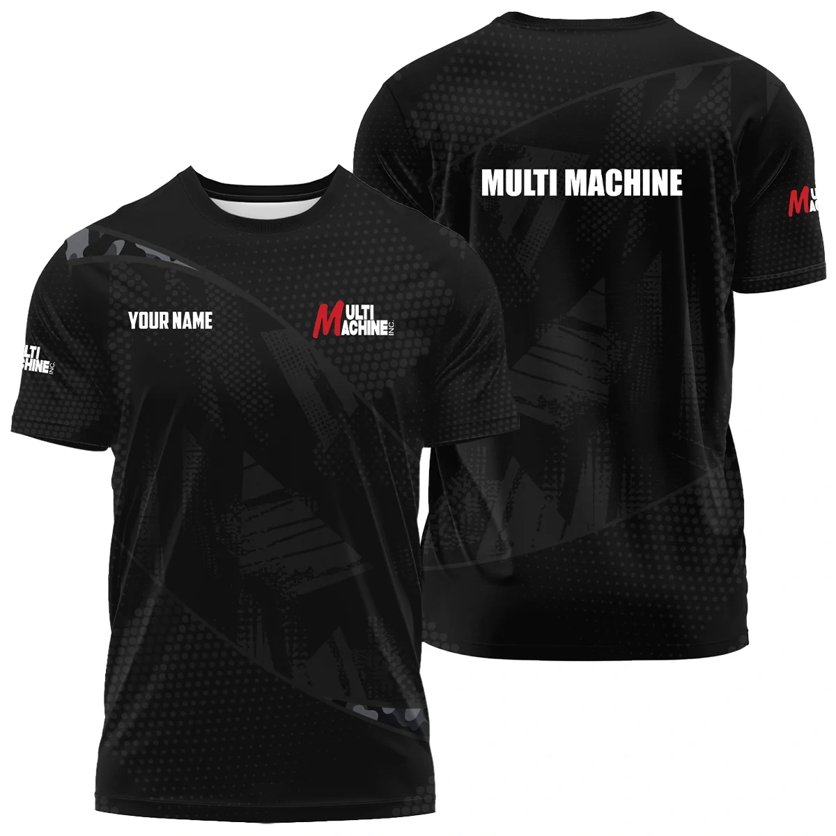 Multi Machine, Inc. Exclusive Logo T-Shirt NBTVPLTS100112MMZ – Multi Machine, Inc. T-Shirt