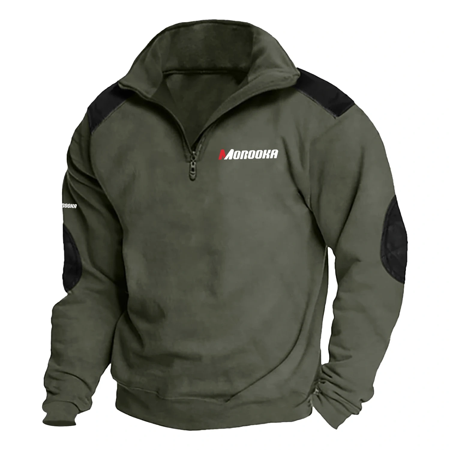 Morooka Exclusive Logo Tactical Quarter-Zip Sweatshirt NBTVSCS1001MOZ – Morooka Sweatshirt Morooka Exclusive Logo Tactical Quarter-Zip Sweatshirt NBTVSCS1001MOZ – Morooka Sweatshirt