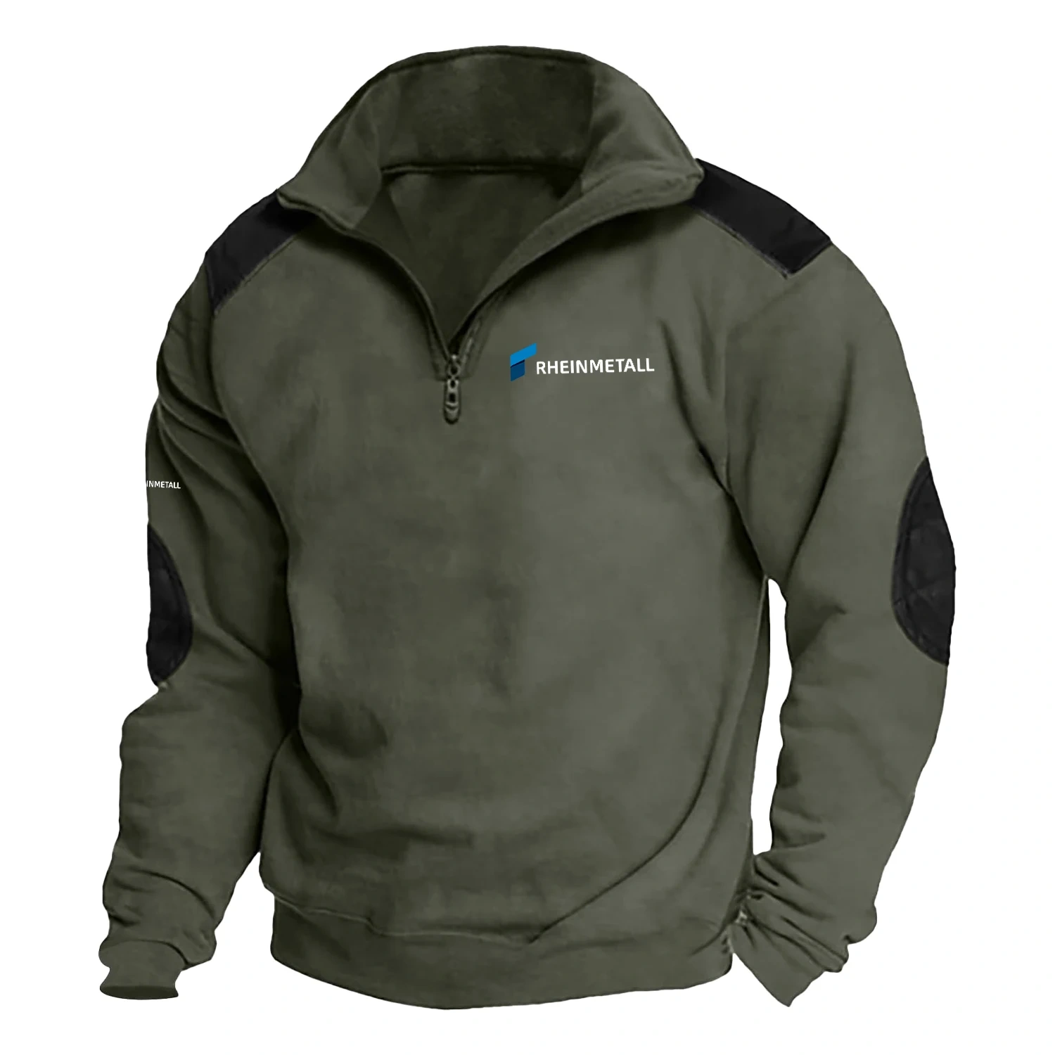 Rheinmetall Exclusive Logo Tactical Quarter-Zip Sweatshirt NBTVSCS1001RNZ – Rheinmetall Sweatshirt Rheinmetall Exclusive Logo Tactical Quarter-Zip Sweatshirt NBTVSCS1001RNZ – Rheinmetall Sweatshirt