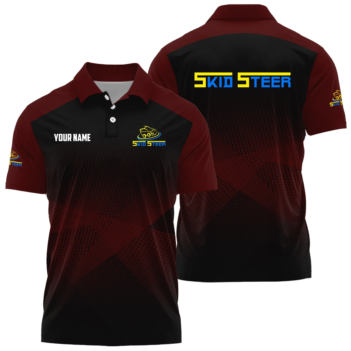 Skid Steer Solutions Exclusive Logo Polo Shirt NBVMPLTS140102SSZ – Skid Steer Solutions Polo Shirt