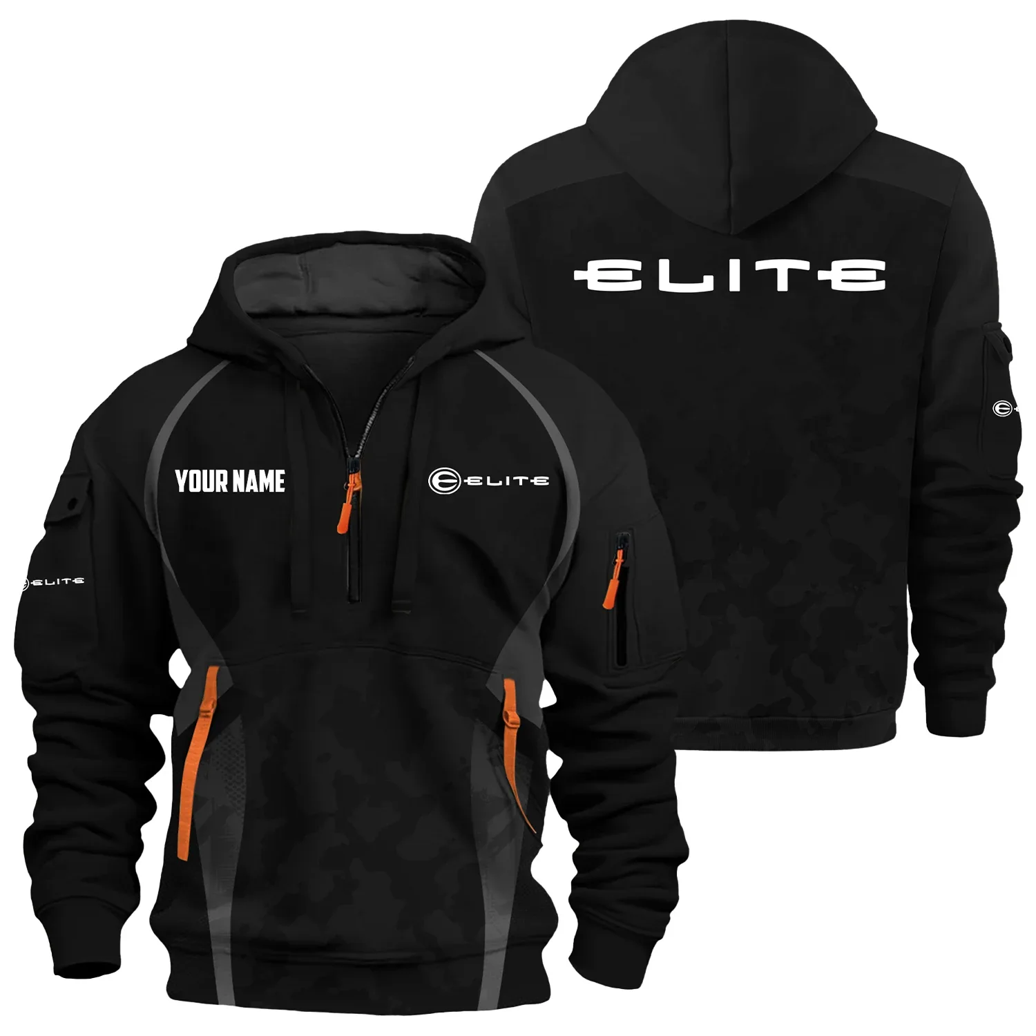 Elite Archery Exclusive Hoodie Half Zipper OUHU3DHHZ13EAZ Elite Archery Exclusive Hoodie Half Zipper OUHU3DHHZ13EAZ