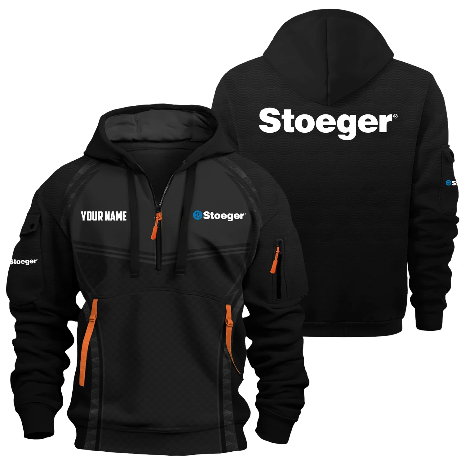 Stoeger Exclusive Hoodie Half Zipper OUHU3DHHZ14SGZ Stoeger Exclusive Hoodie Half Zipper OUHU3DHHZ14SGZ