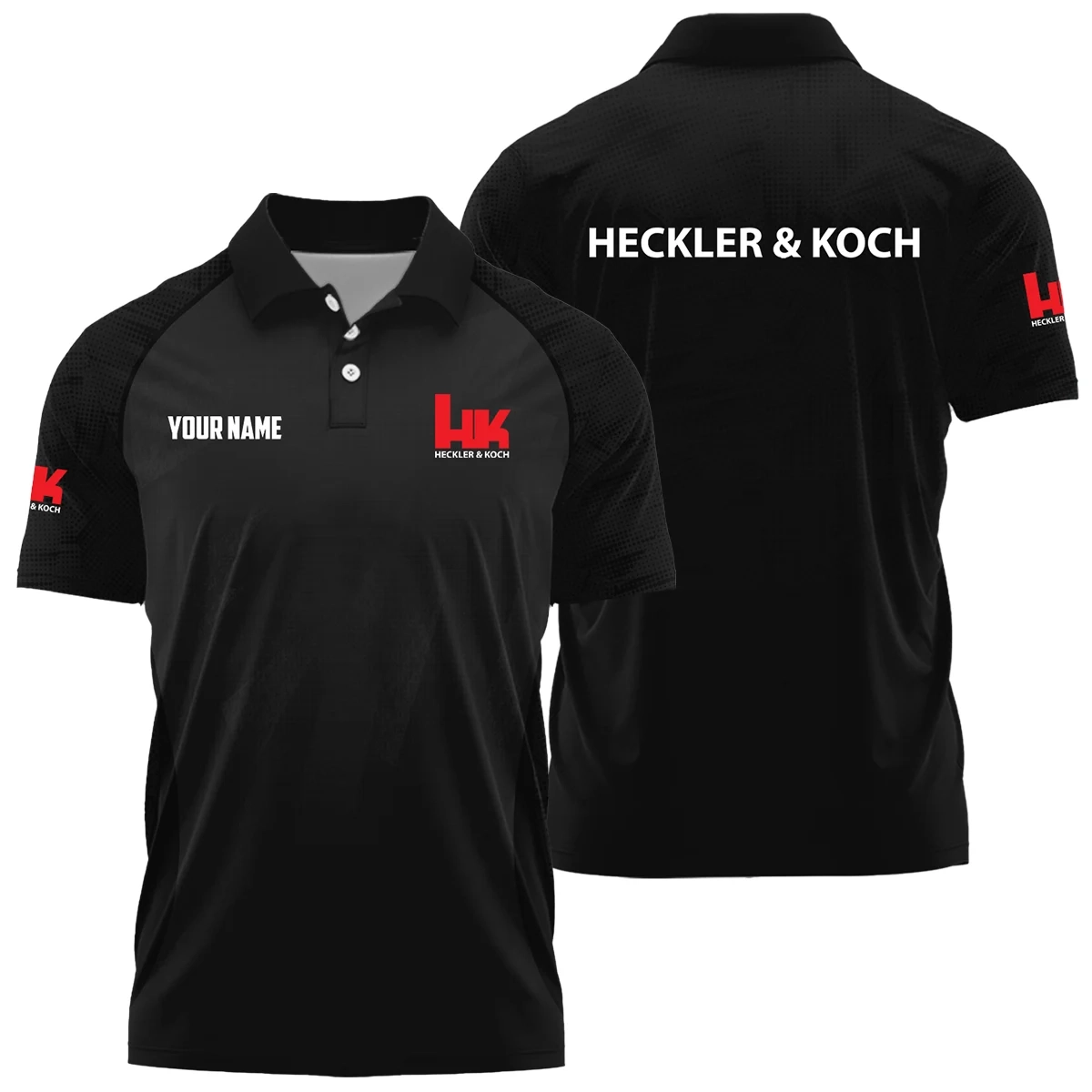 Heckler & Koch Exclusive Polo Shirt OUHUPLTS081504HKZ Heckler & Koch Exclusive Polo Shirt OUHUPLTS081504HKZ