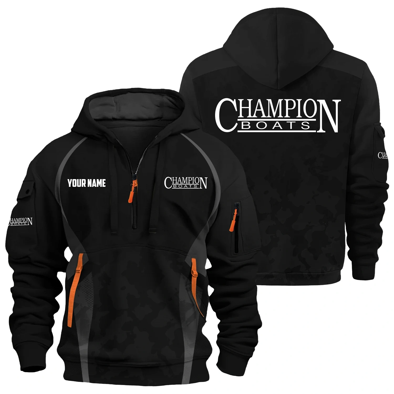 Champion Exclusive Hoodie Half Zipper TTFSHHZ3D081913CHZ