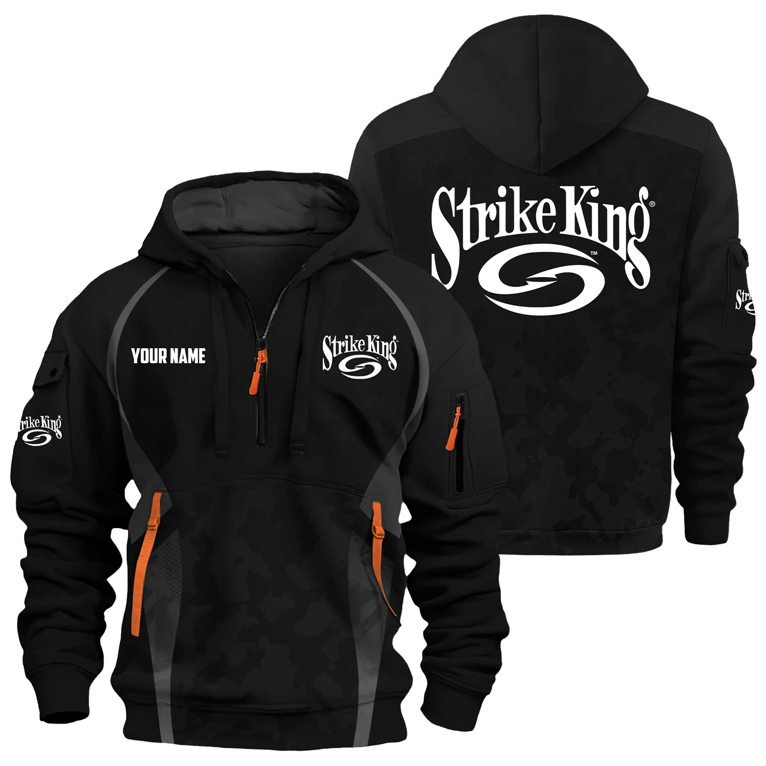 Strike King Exclusive Hoodie Half Zipper TTFSHHZ3D081913SKZ