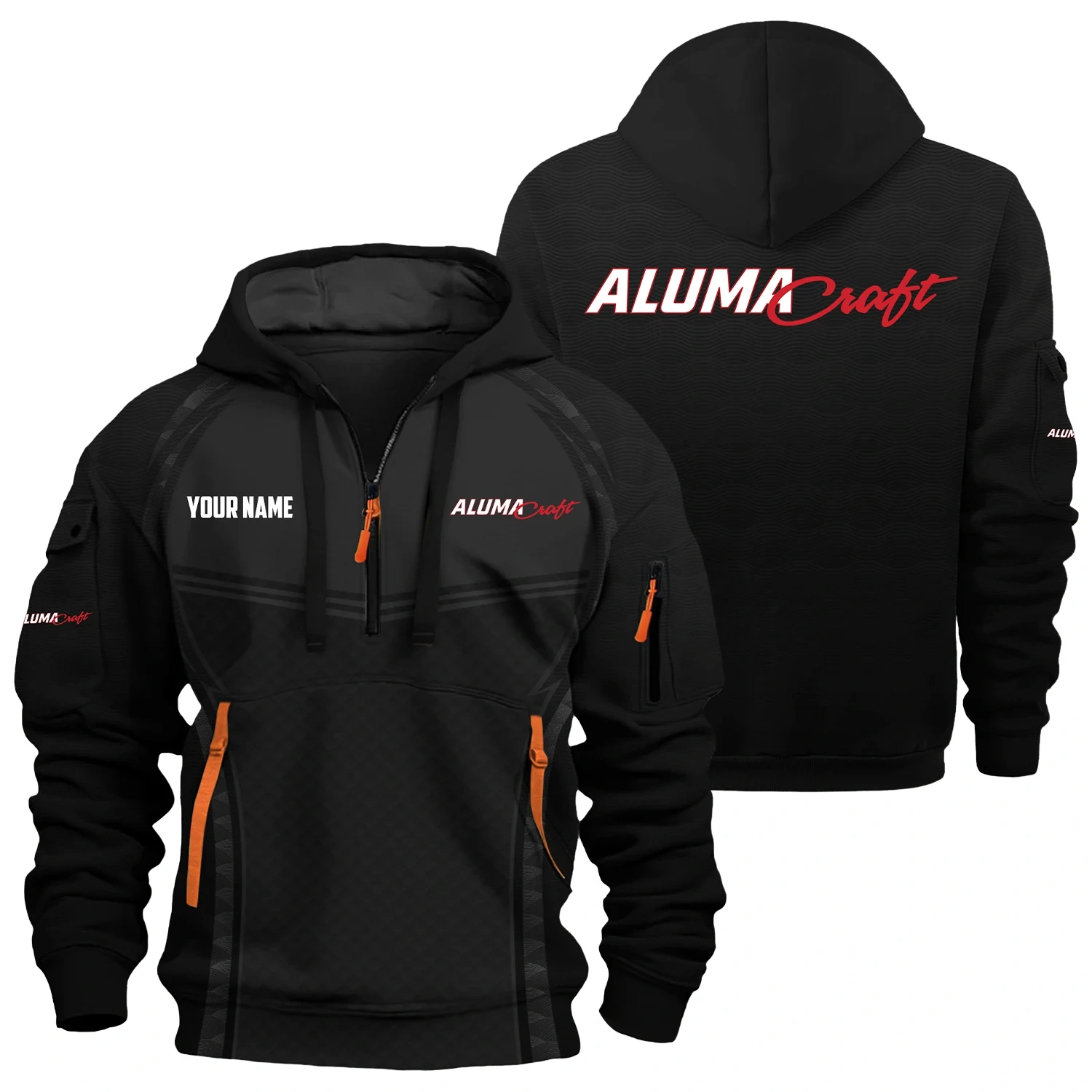 Alumacraft Exclusive Hoodie Half Zipper TTFSHHZ3D081914ACZ