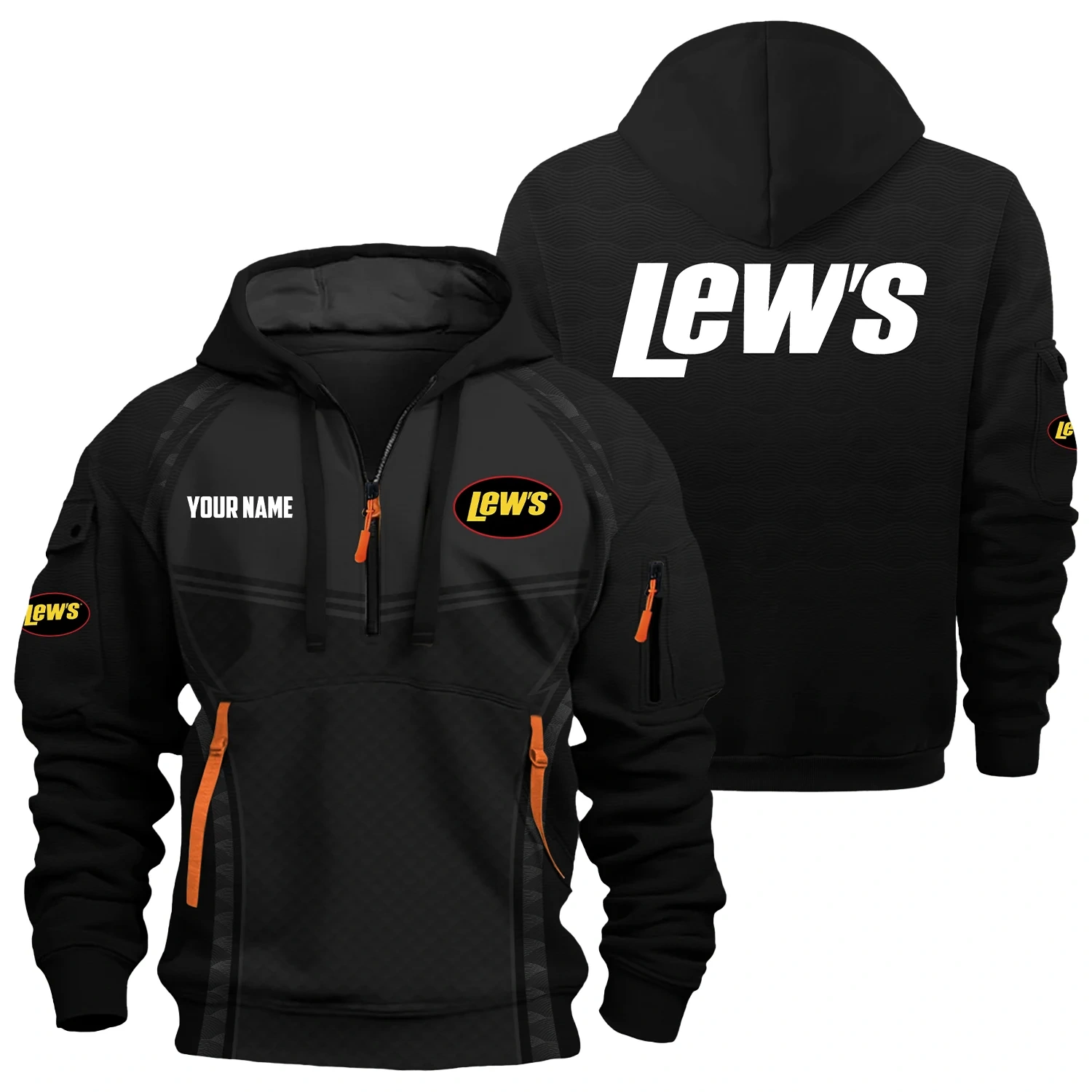 Lew’s Exclusive Hoodie Half Zipper TTFSHHZ3D081914LSZ Lew’s Exclusive Hoodie Half Zipper TTFSHHZ3D081914LSZ