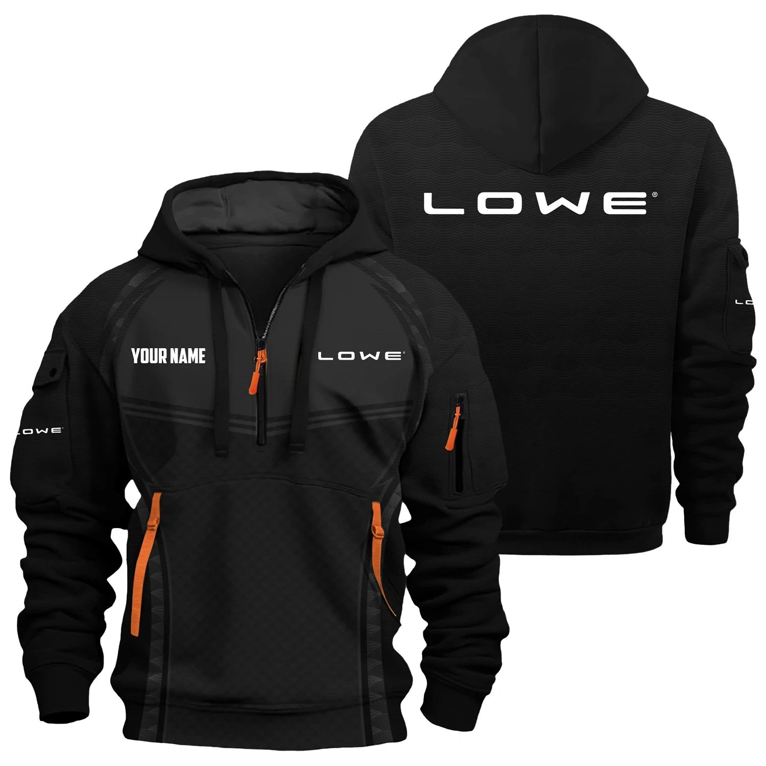 Lowe Exclusive Hoodie Half Zipper TTFSHHZ3D081914LWZ