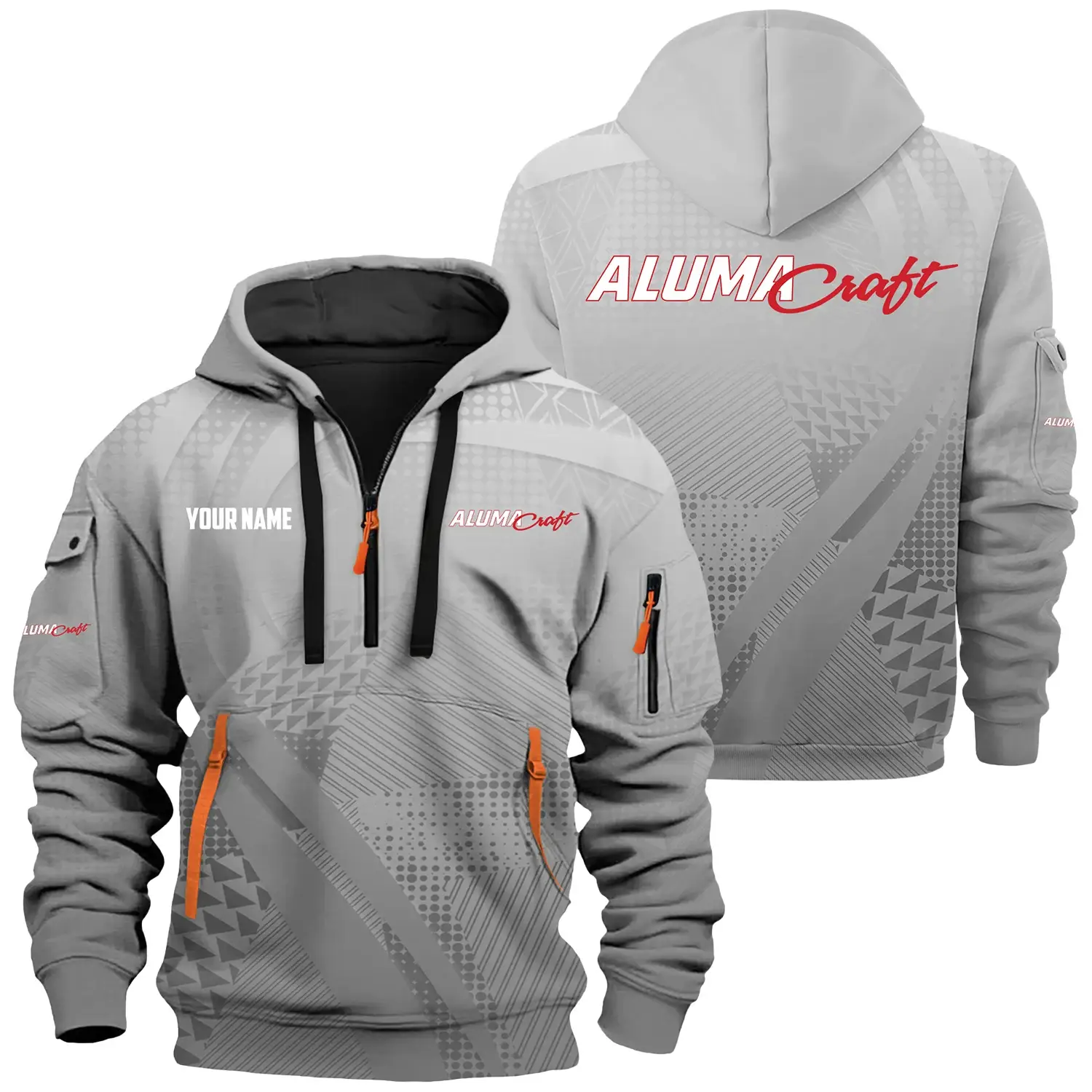 Alumacraft Exclusive Hoodie Half Zipper TTFSHHZ3D0819A07ACZ