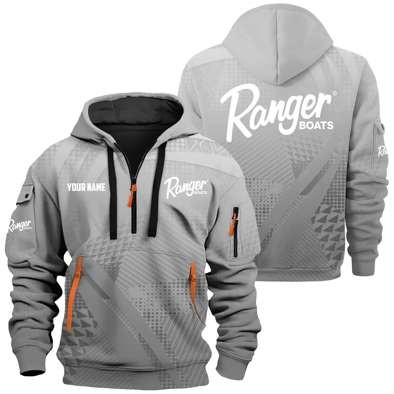 Ranger Exclusive Hoodie Half Zipper TTFSHHZ3D0819A07RBZ Ranger Exclusive Hoodie Half Zipper TTFSHHZ3D0819A07RBZ