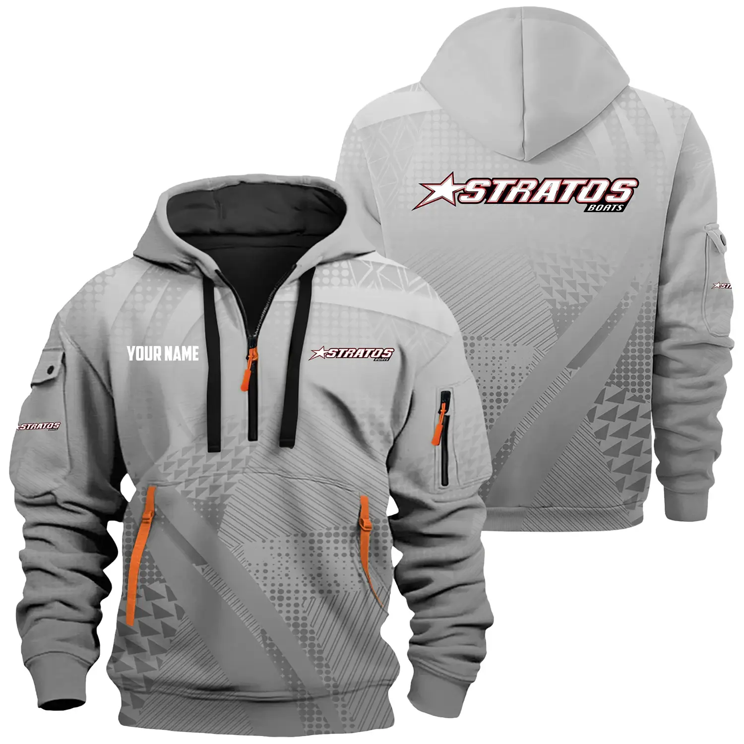 Stratos Exclusive Hoodie Half Zipper TTFSHHZ3D0819A07SAZ Stratos Exclusive Hoodie Half Zipper TTFSHHZ3D0819A07SAZ