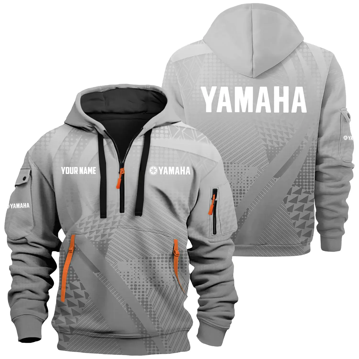 Yamaha Exclusive Hoodie Half Zipper TTFSHHZ3D0819A07YZ Yamaha Exclusive Hoodie Half Zipper TTFSHHZ3D0819A07YZ