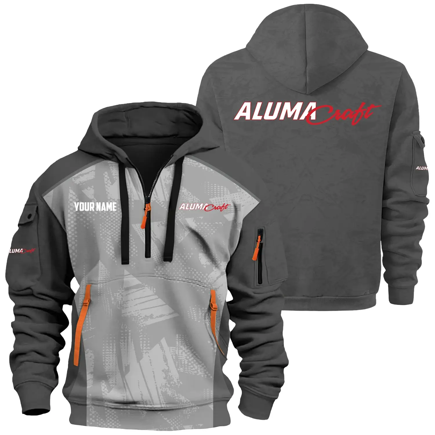 Alumacraft Exclusive Hoodie Half Zipper TTFSHHZ3D0819A10ACZ