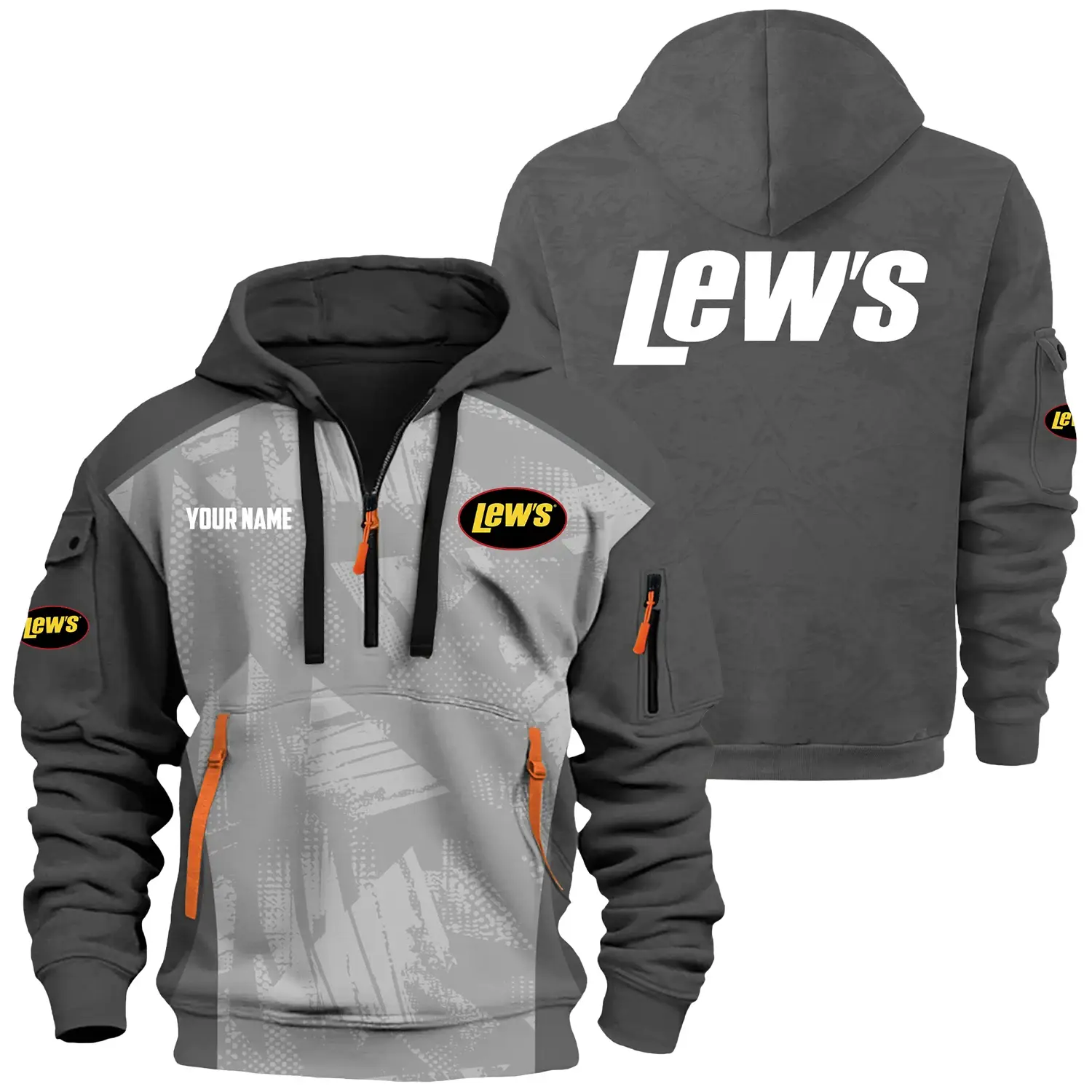 Lew’s Exclusive Hoodie Half Zipper TTFSHHZ3D0819A10LSZ Lew’s Exclusive Hoodie Half Zipper TTFSHHZ3D0819A10LSZ