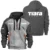 Tiara Yachts Exclusive Hoodie Half Zipper TTFSHHZ3D0819A10TYZ