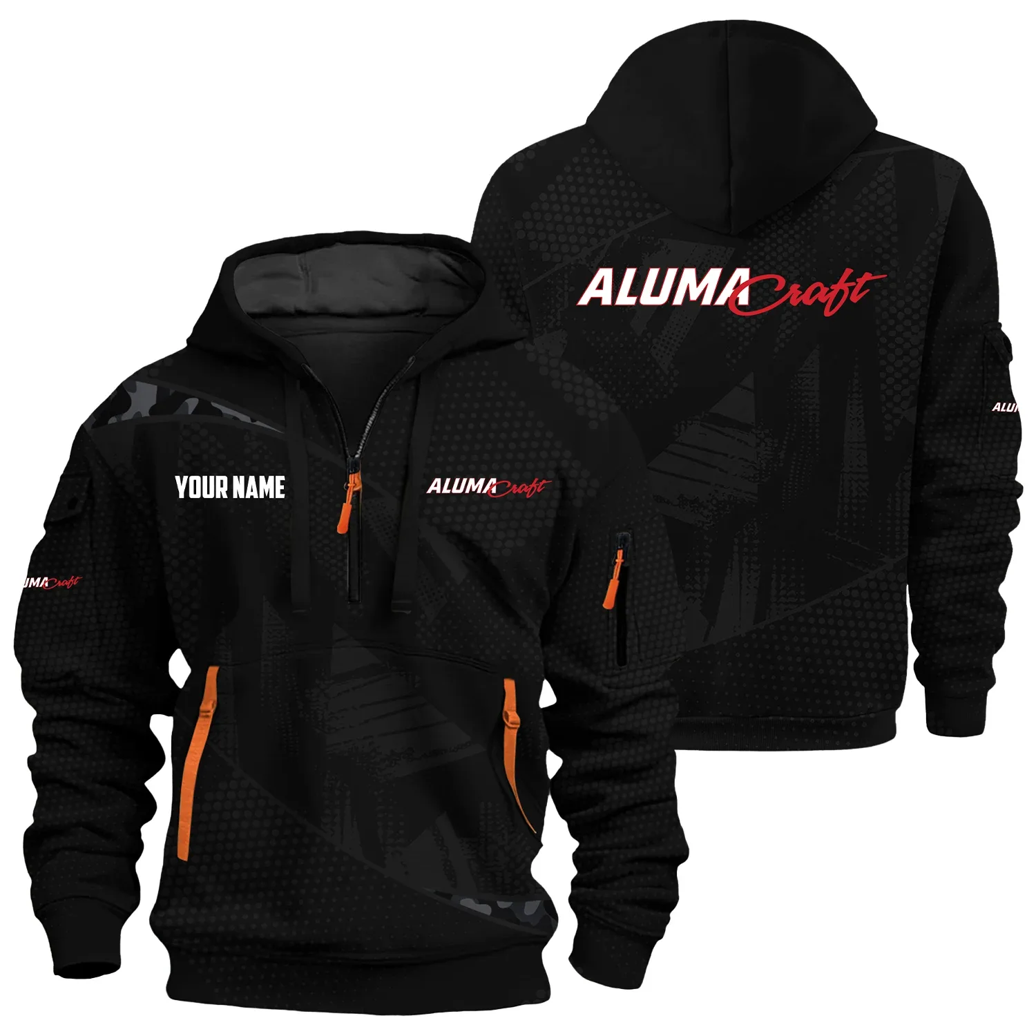 Alumacraft Exclusive Hoodie Half Zipper TTFSHHZ3D0819A12ACZ