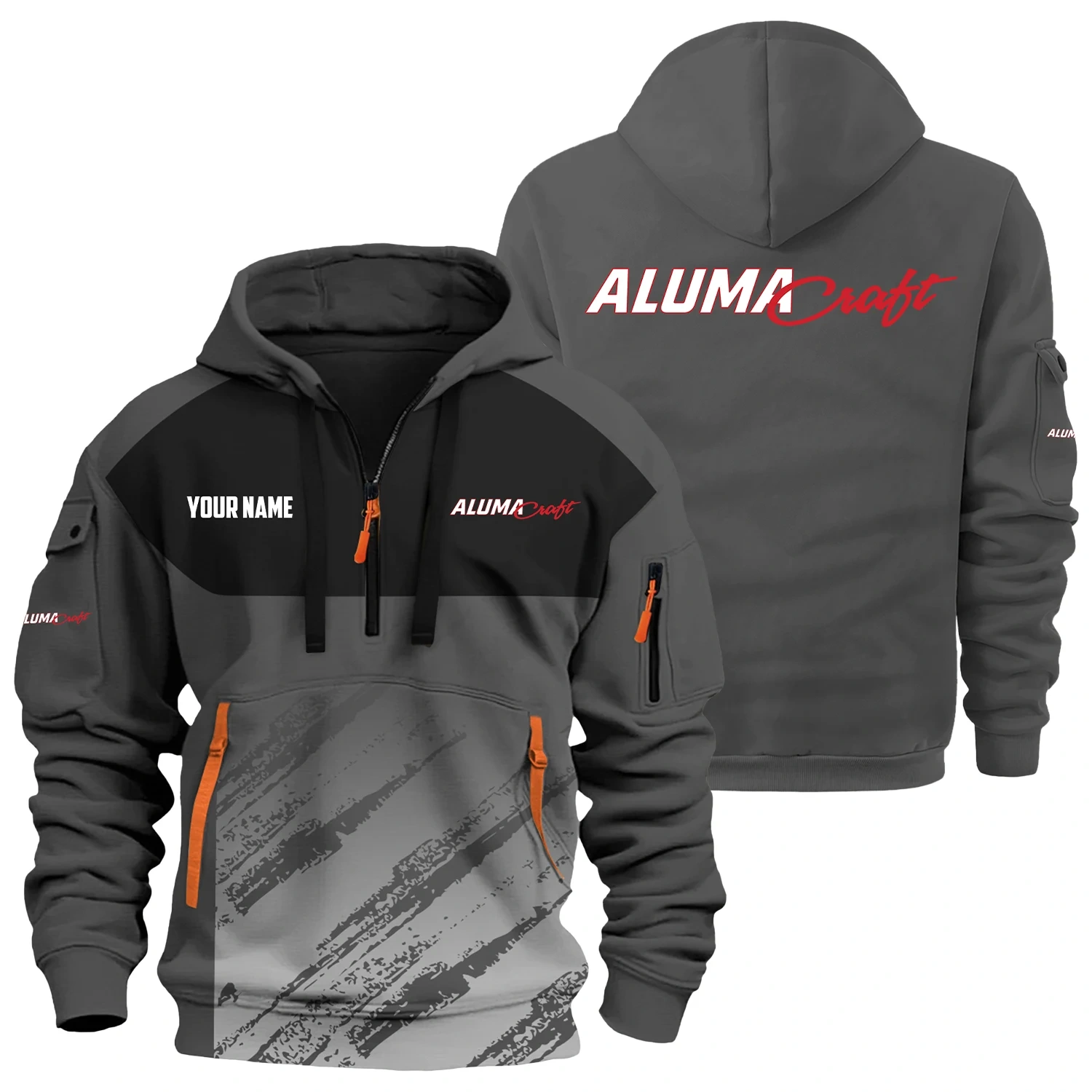 Alumacraft Exclusive Hoodie Half Zipper TTFSHHZ3D0819C04ACZ