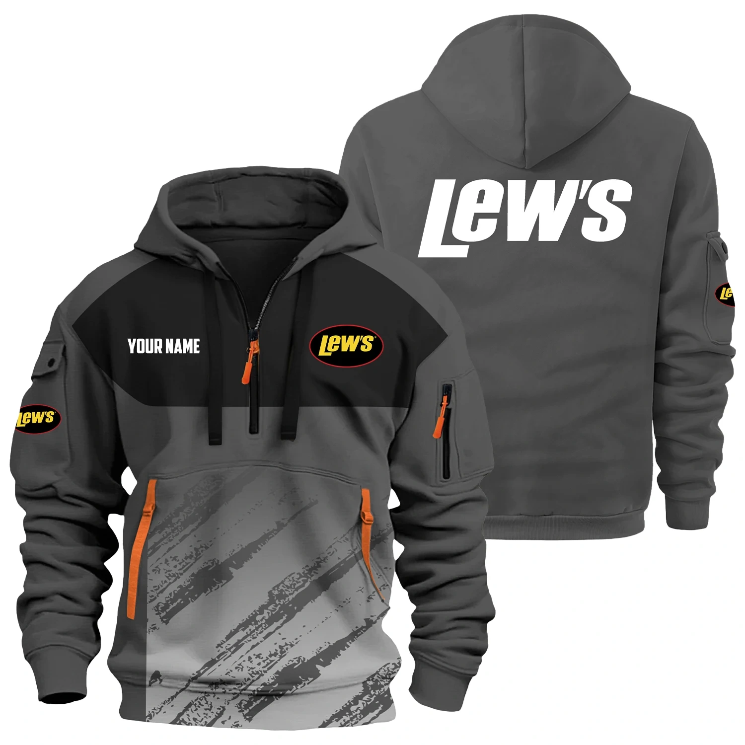 Lew’s Exclusive Hoodie Half Zipper TTFSHHZ3D0819C04LSZ Lew’s Exclusive Hoodie Half Zipper TTFSHHZ3D0819C04LSZ