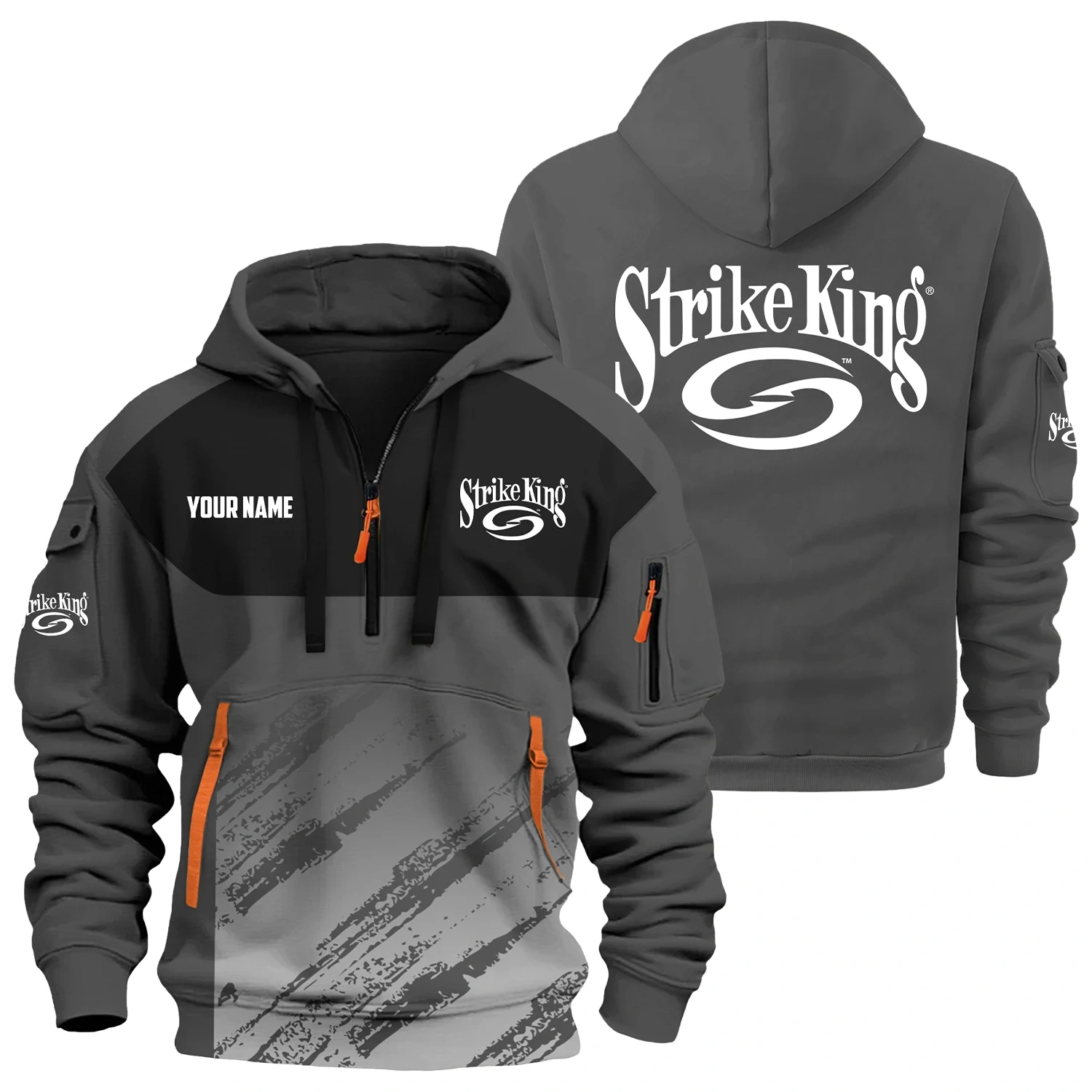 Strike King Exclusive Hoodie Half Zipper TTFSHHZ3D0819C04SKZ