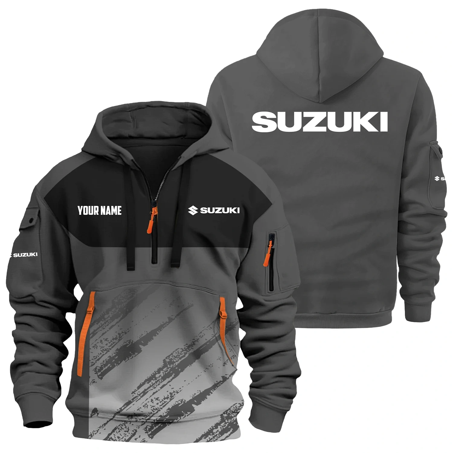 Suzuki Exclusive Hoodie Half Zipper TTFSHHZ3D0819C04SUZ Suzuki Exclusive Hoodie Half Zipper TTFSHHZ3D0819C04SUZ