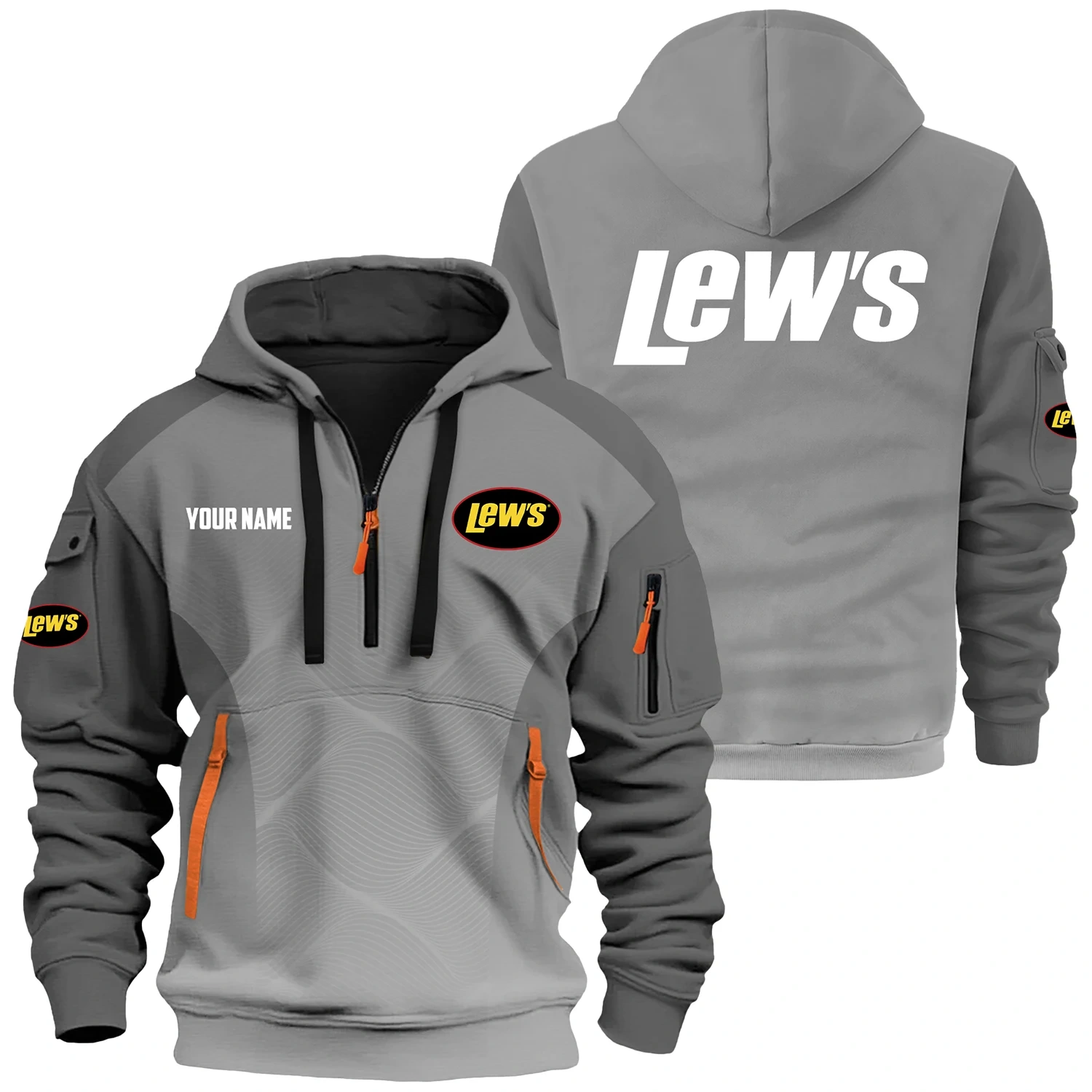 Lew’s Exclusive Hoodie Half Zipper TTFSHHZ3D0819C05LSZ Lew’s Exclusive Hoodie Half Zipper TTFSHHZ3D0819C05LSZ
