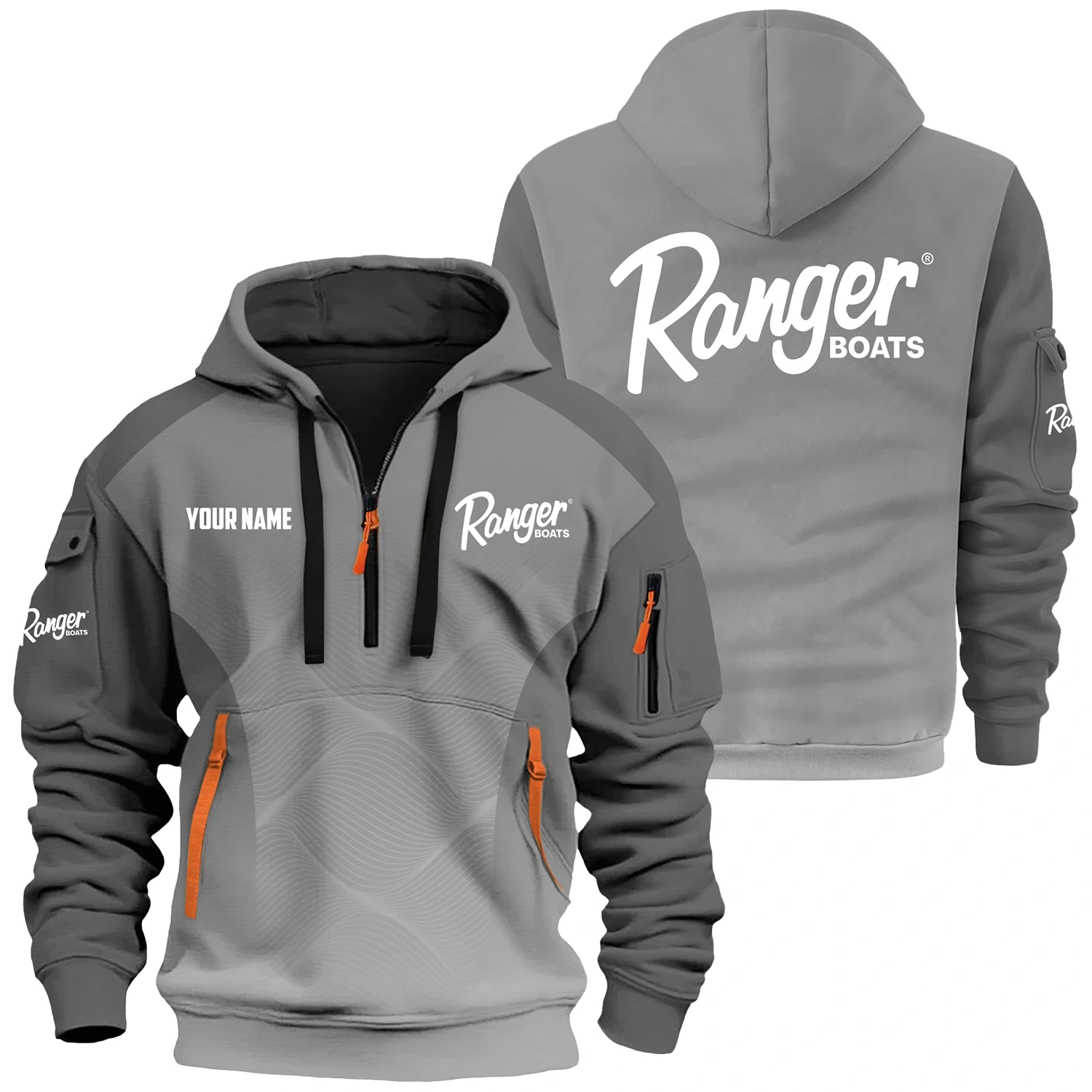 Ranger Exclusive Hoodie Half Zipper TTFSHHZ3D0819C05RBZ Ranger Exclusive Hoodie Half Zipper TTFSHHZ3D0819C05RBZ