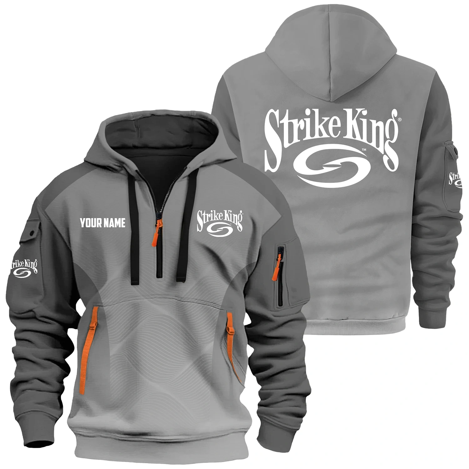 Strike King Exclusive Hoodie Half Zipper TTFSHHZ3D0819C05SKZ
