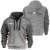 War Eagle Exclusive Hoodie Half Zipper TTFSHHZ3D0819C05WEZ