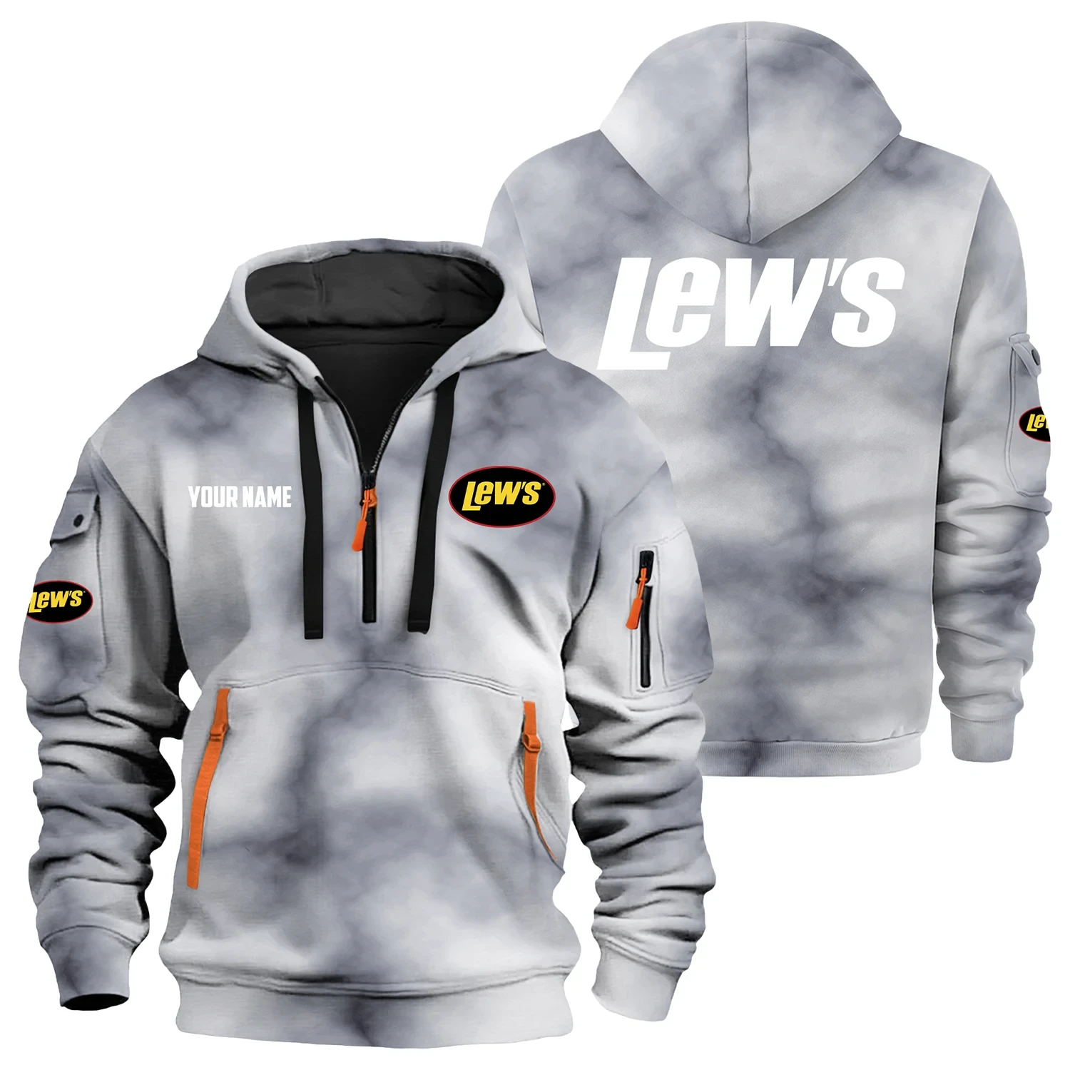 Lew’s Exclusive Hoodie Half Zipper TTFSHHZ3D0819C06LSZ Lew’s Exclusive Hoodie Half Zipper TTFSHHZ3D0819C06LSZ