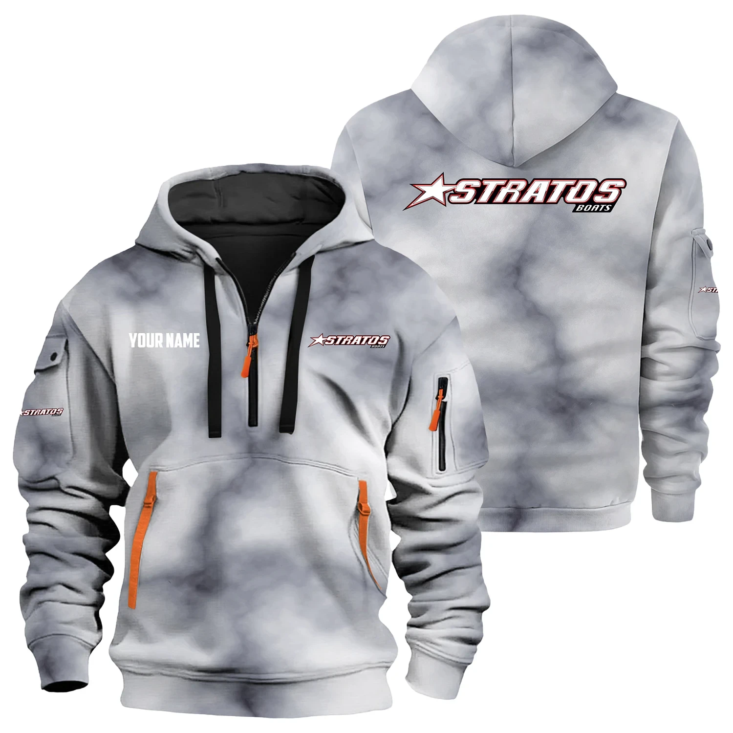 Stratos Exclusive Hoodie Half Zipper TTFSHHZ3D0819C06SAZ Stratos Exclusive Hoodie Half Zipper TTFSHHZ3D0819C06SAZ