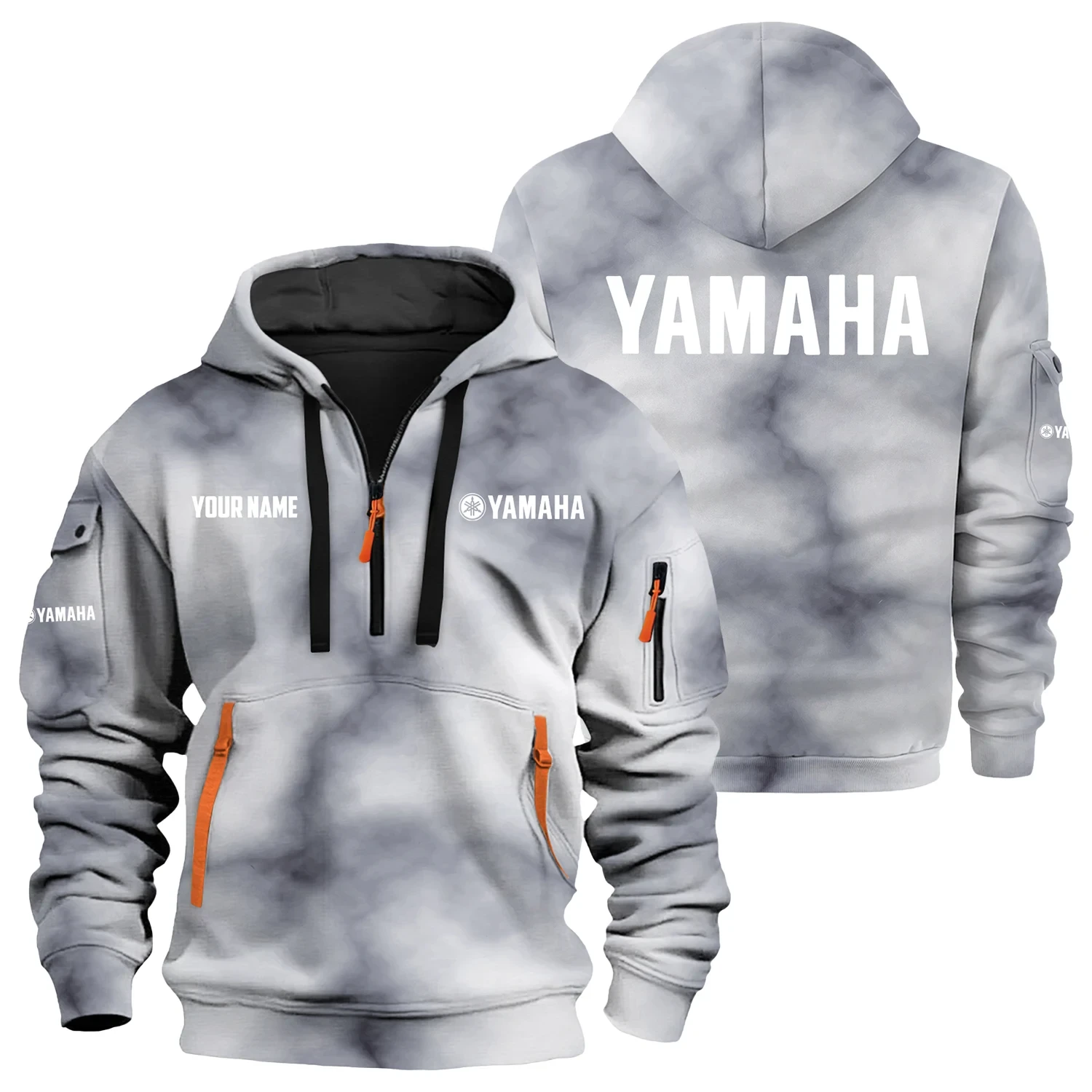 Yamaha Exclusive Hoodie Half Zipper TTFSHHZ3D0819C06YZ