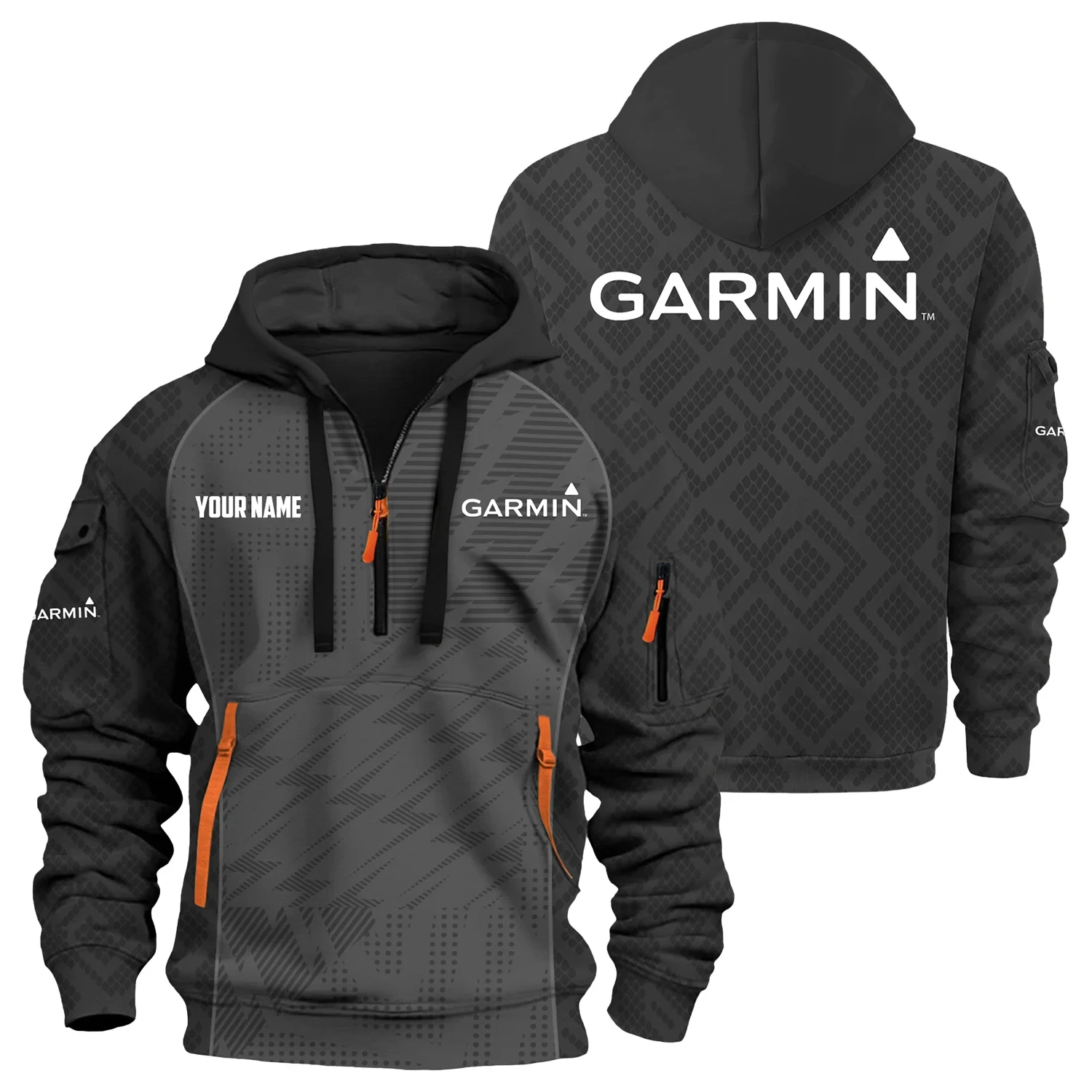 Garmin Exclusive Hoodie Half Zipper TTFSHHZ3D0819C08GZ Garmin Exclusive Hoodie Half Zipper TTFSHHZ3D0819C08GZ