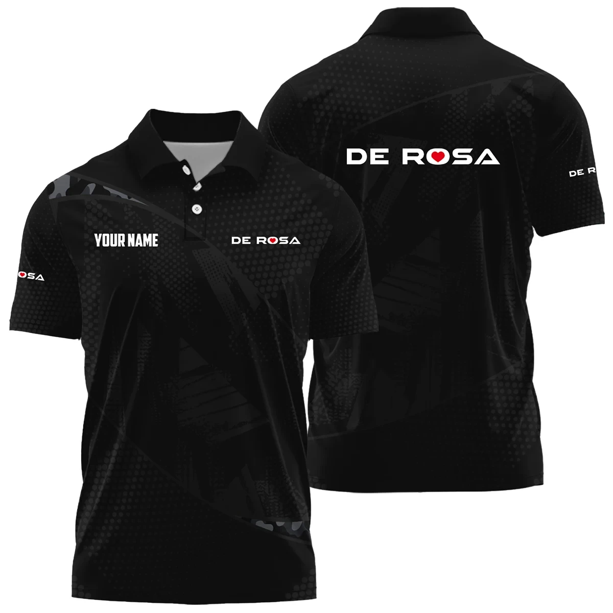 De Rosa Exclusive Logo Polo Shirt OSBCLPLTS121112DRZ – De Rosa Polo Shirt